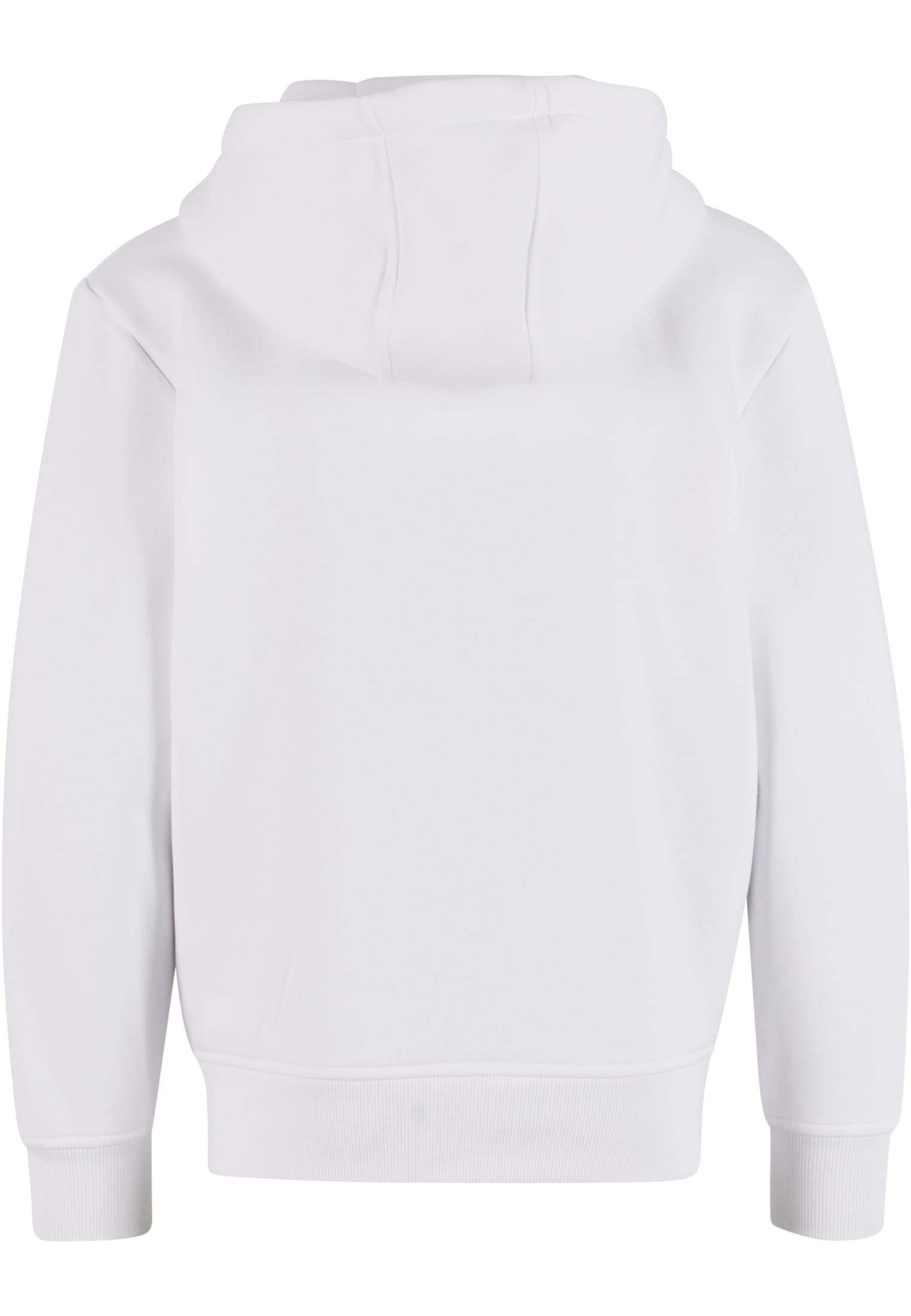 Kids Oversized Zip Hoody white | white