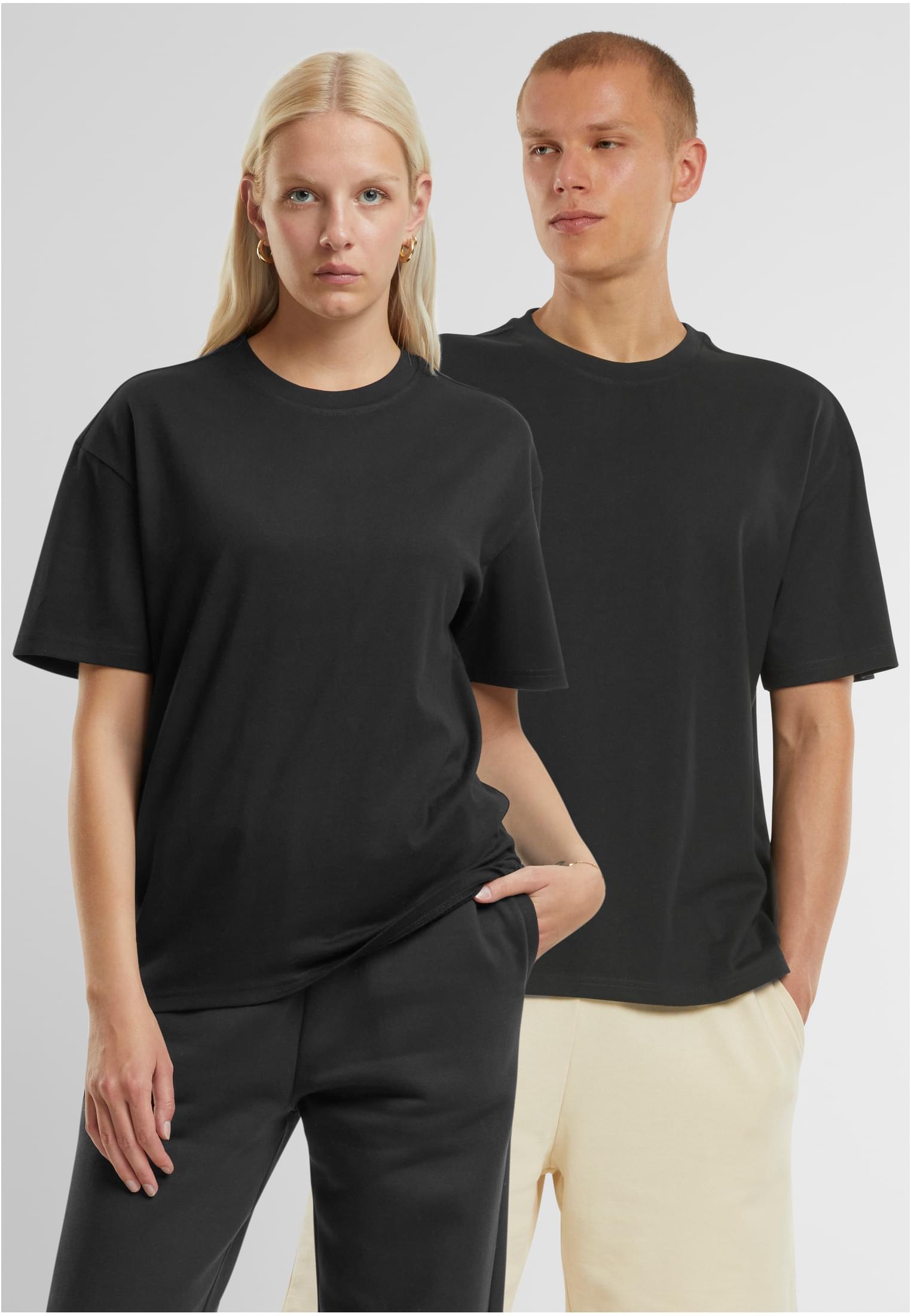 Oversized Jersey Tee black | black