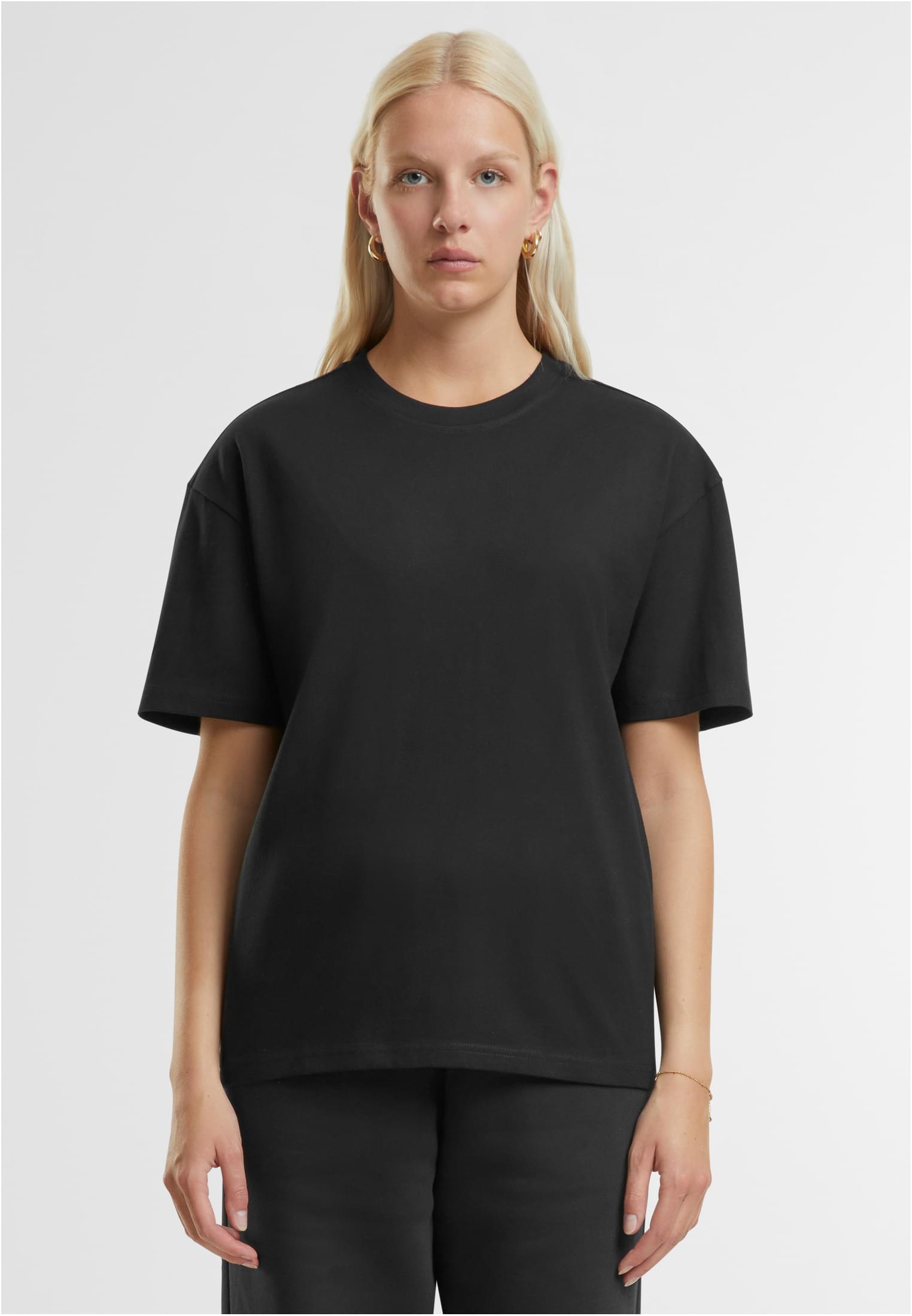 Oversized Jersey Tee black | black
