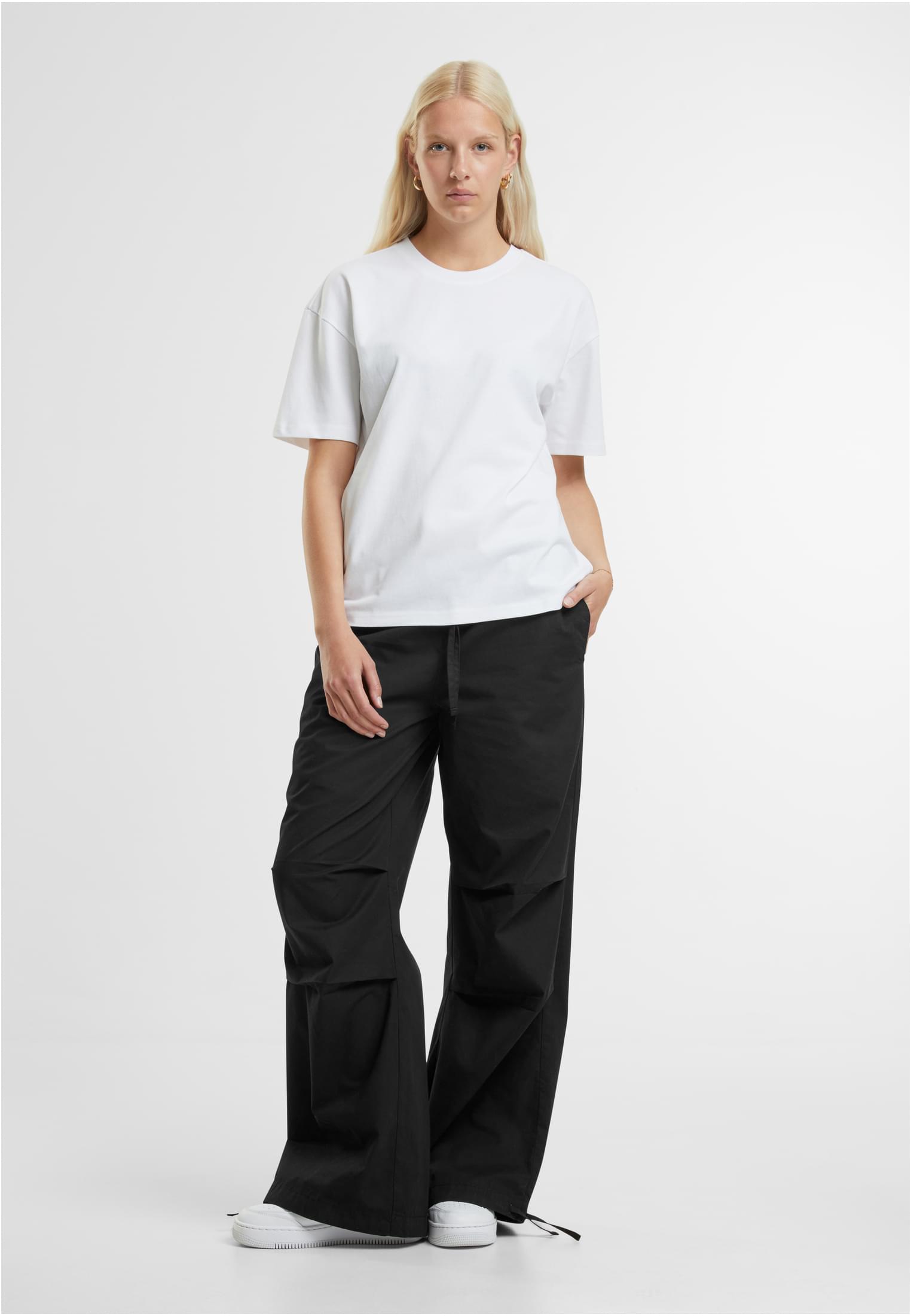 Oversized Jersey Tee white | white