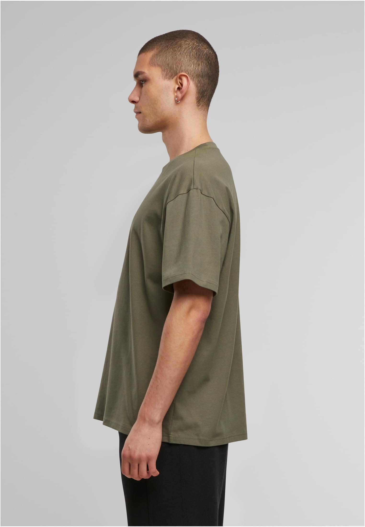 Oversized Jersey Tee olive | olive
