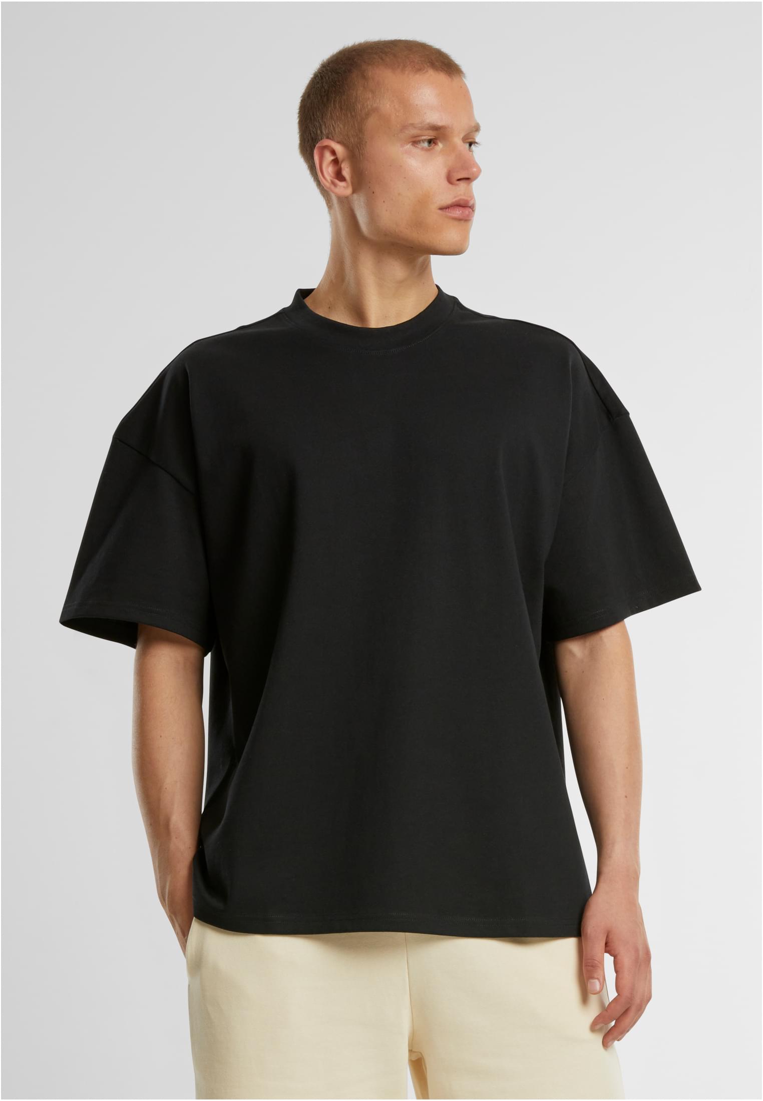 Heavy Jersey Oversized Tee black | black
