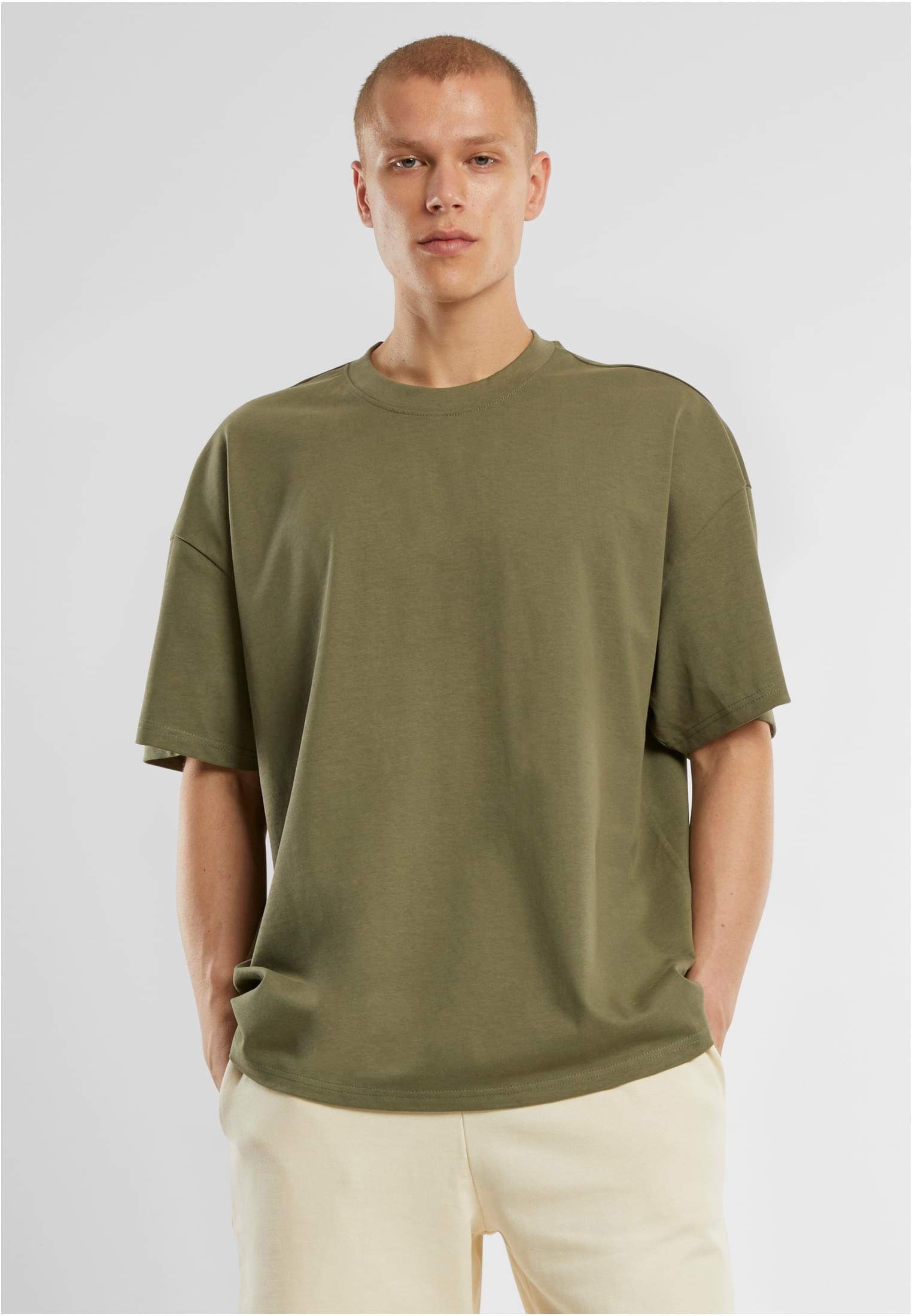 Heavy Jersey Oversized Tee olive | olive