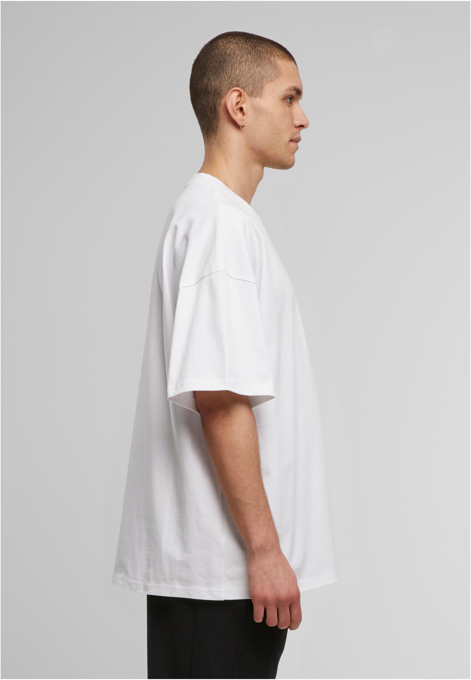 Heavy Jersey Oversized Tee white | white