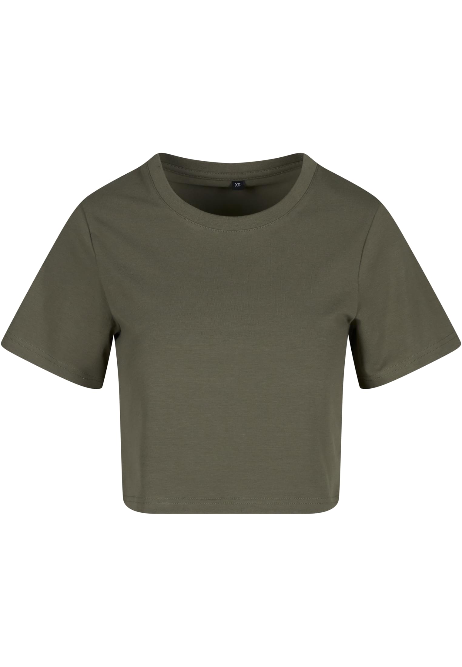 Ladies Cropped Tee olive | olive