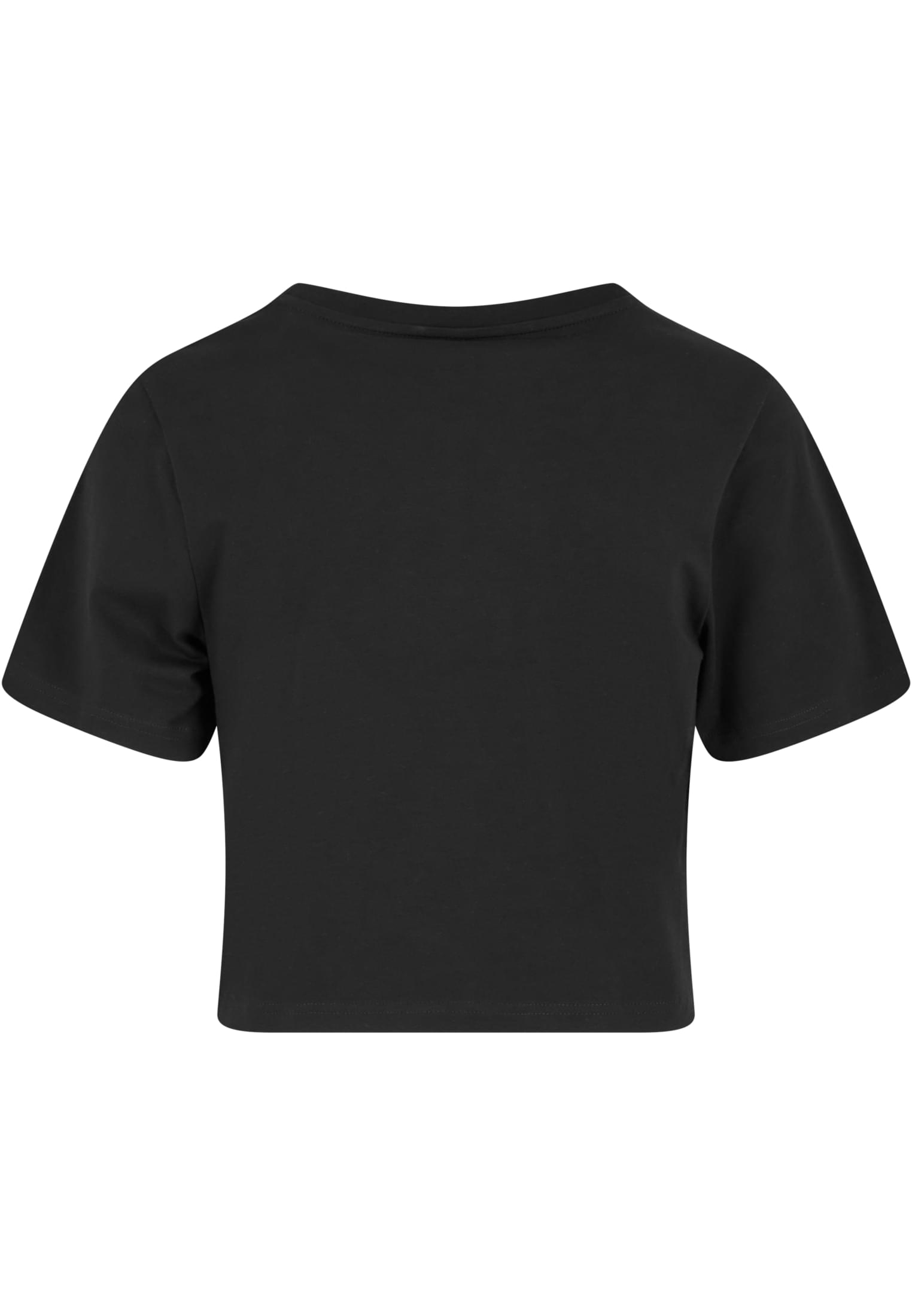 Ladies Cropped Tee black | black
