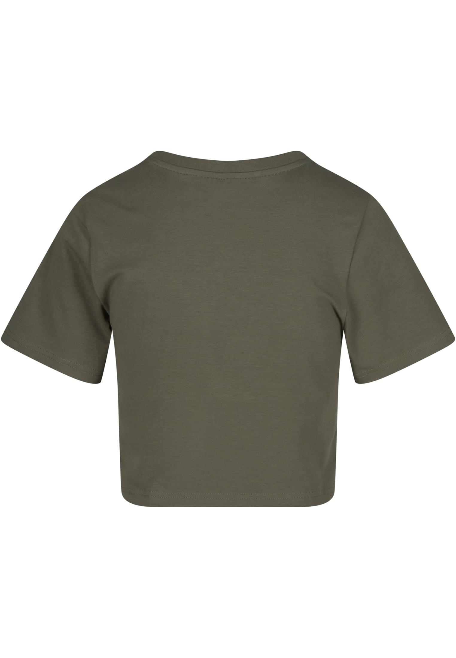 Ladies Cropped Tee olive | olive