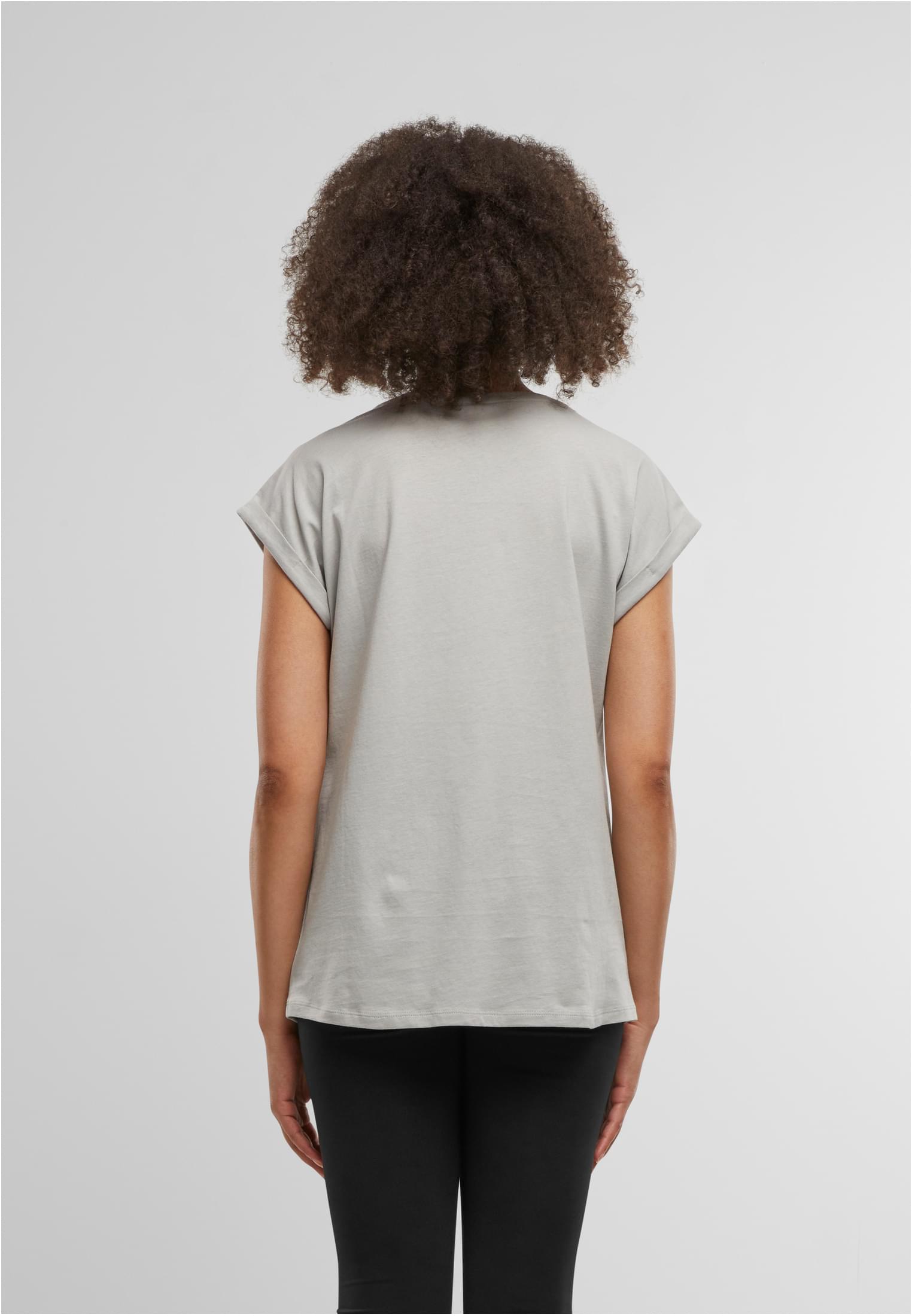 Ladies Regular Extended Shoulder Tee lightasphalt | lightasphalt