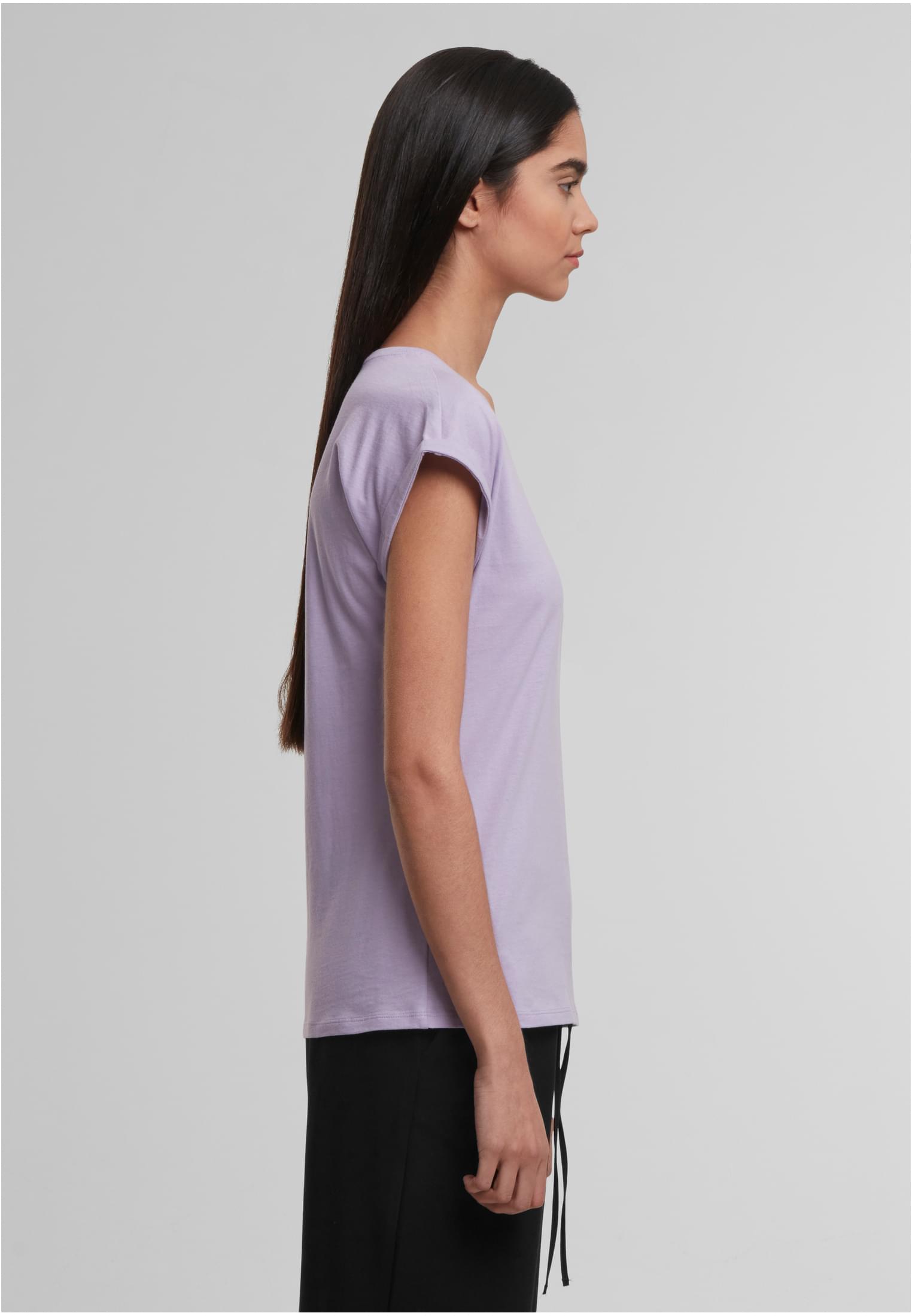 Ladies Regular Extended Shoulder Tee lilac | lilac