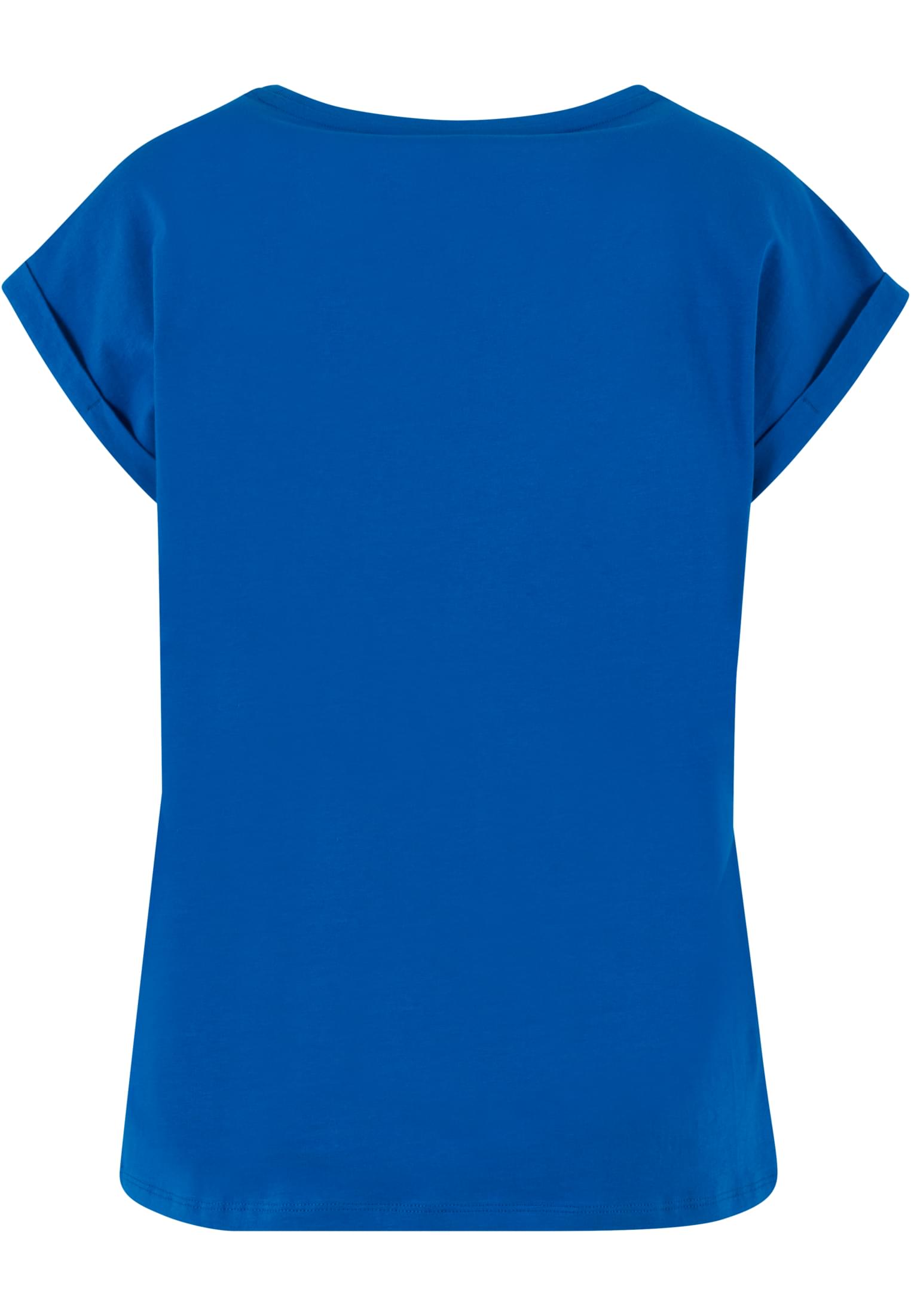 Ladies Regular Extended Shoulder Tee cobaltblue | cobaltblue