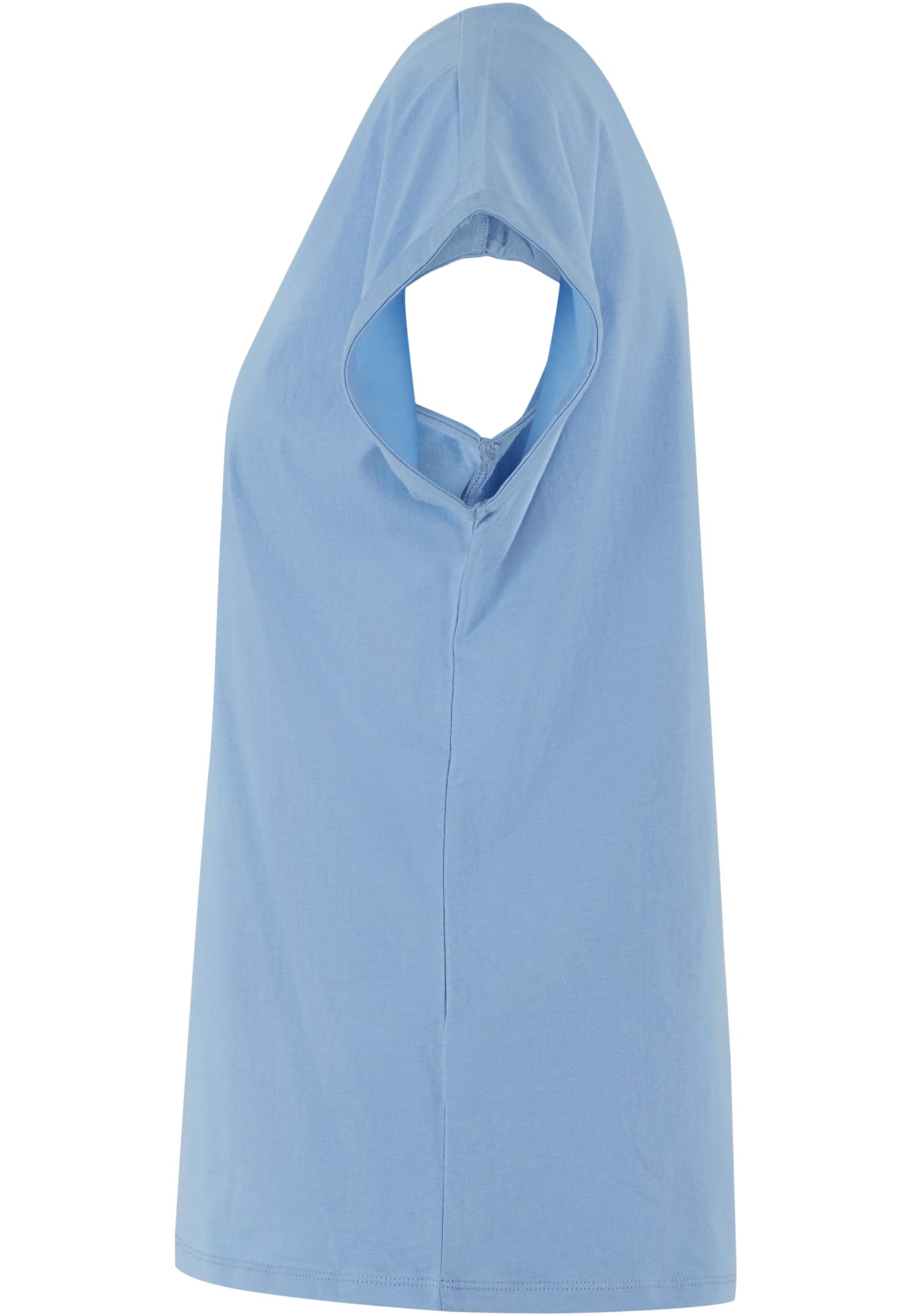 Ladies Regular Extended Shoulder Tee powderblue | powderblue