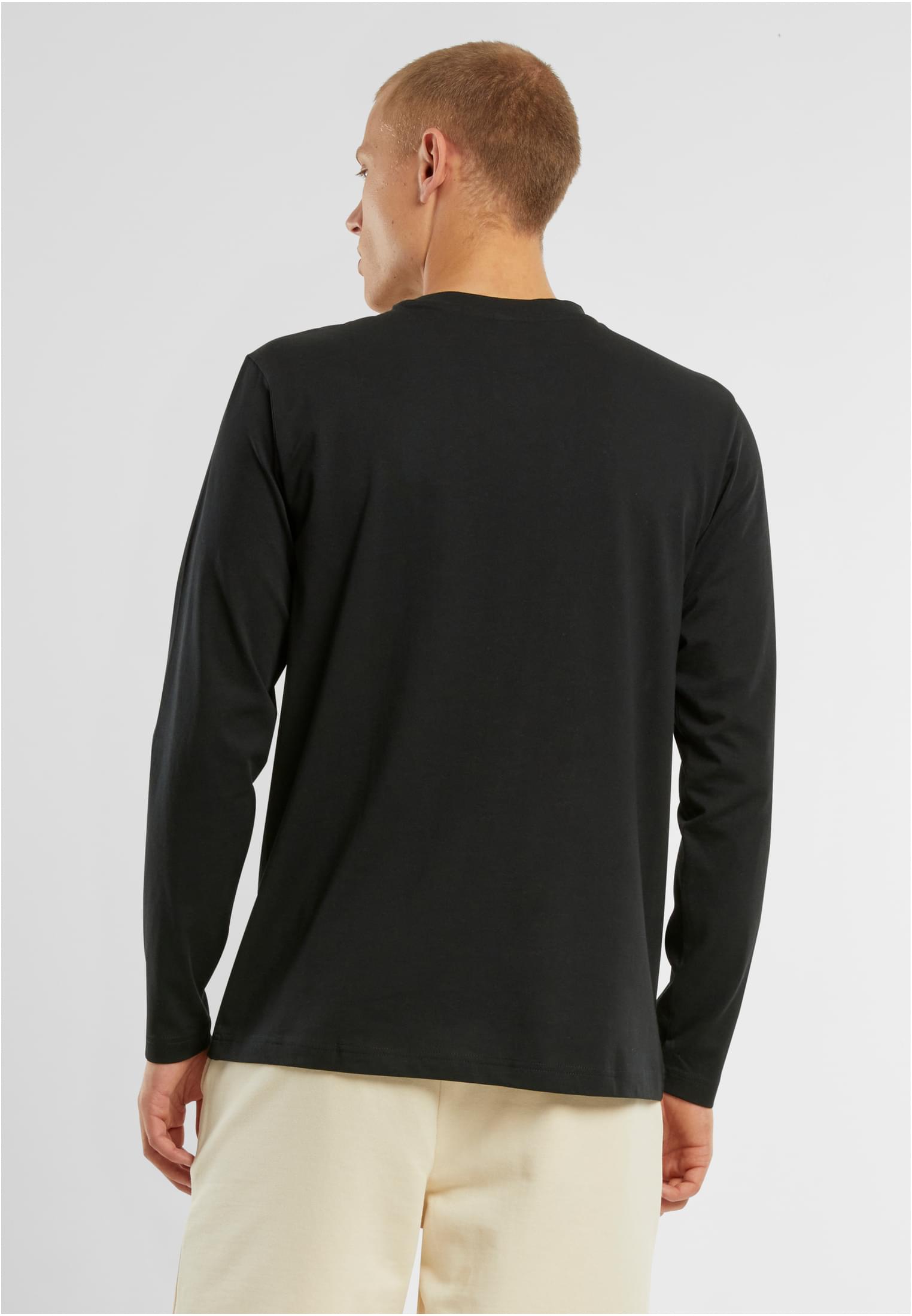 Regular Fit Longsleeve black | black