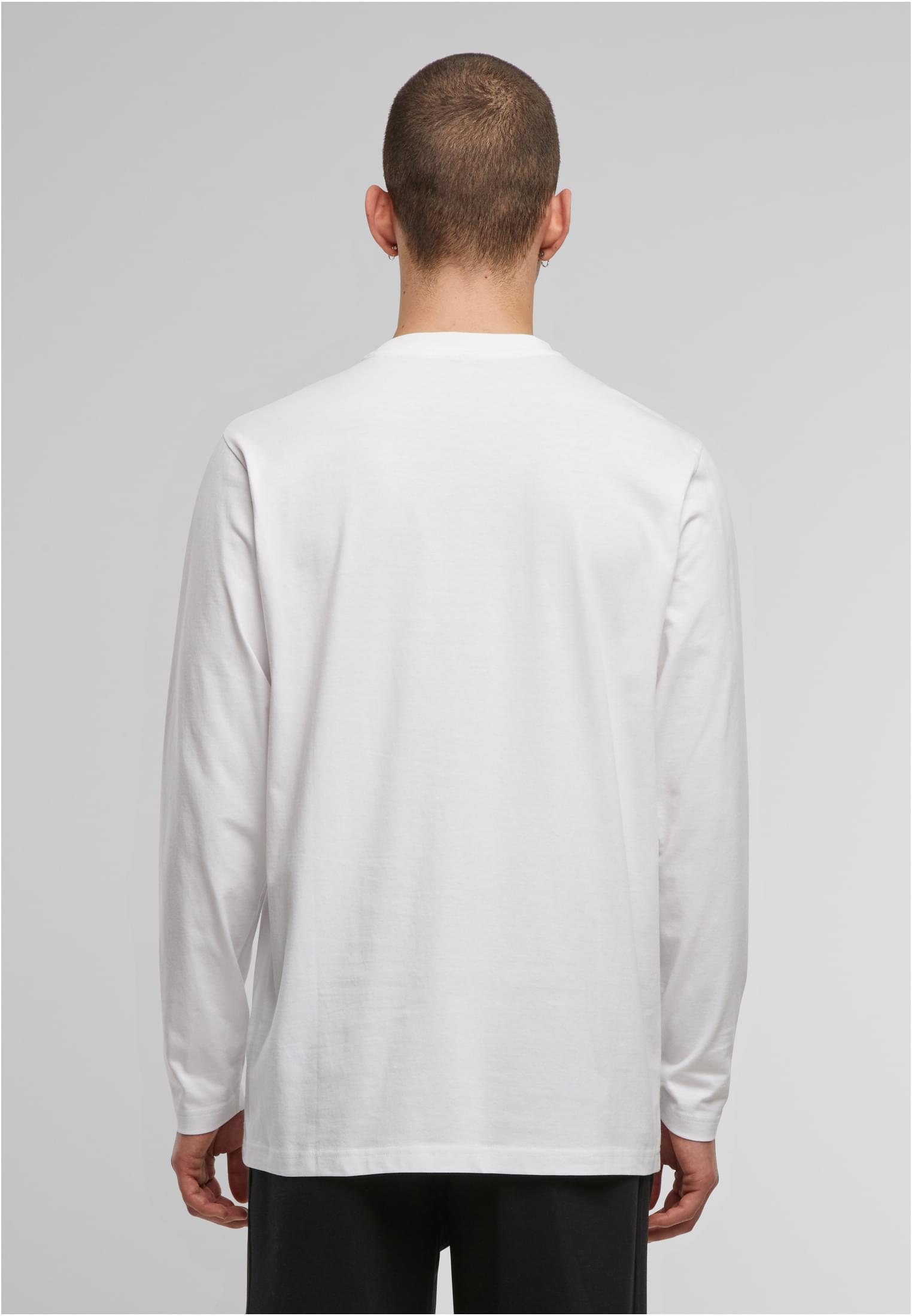 Regular Fit Longsleeve white | white