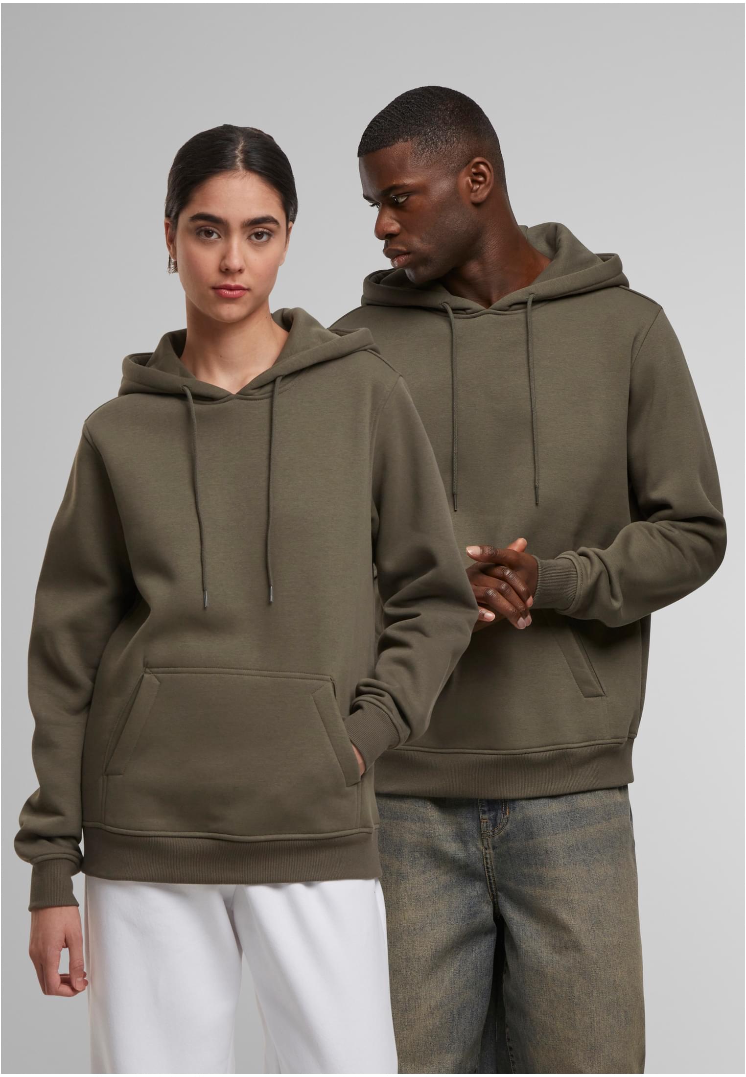 Basic Hoody olive | olive