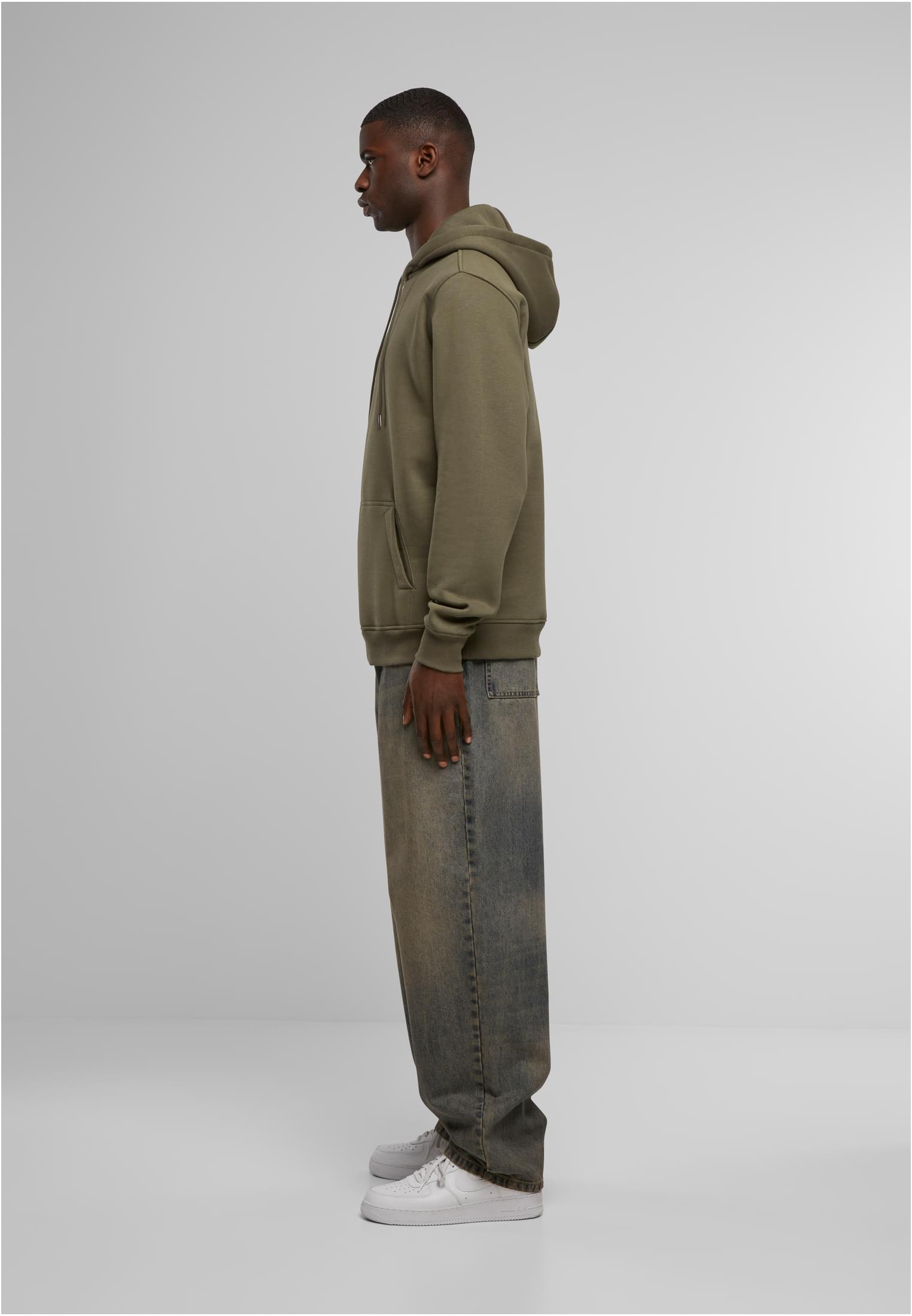 Basic Hoody olive | olive