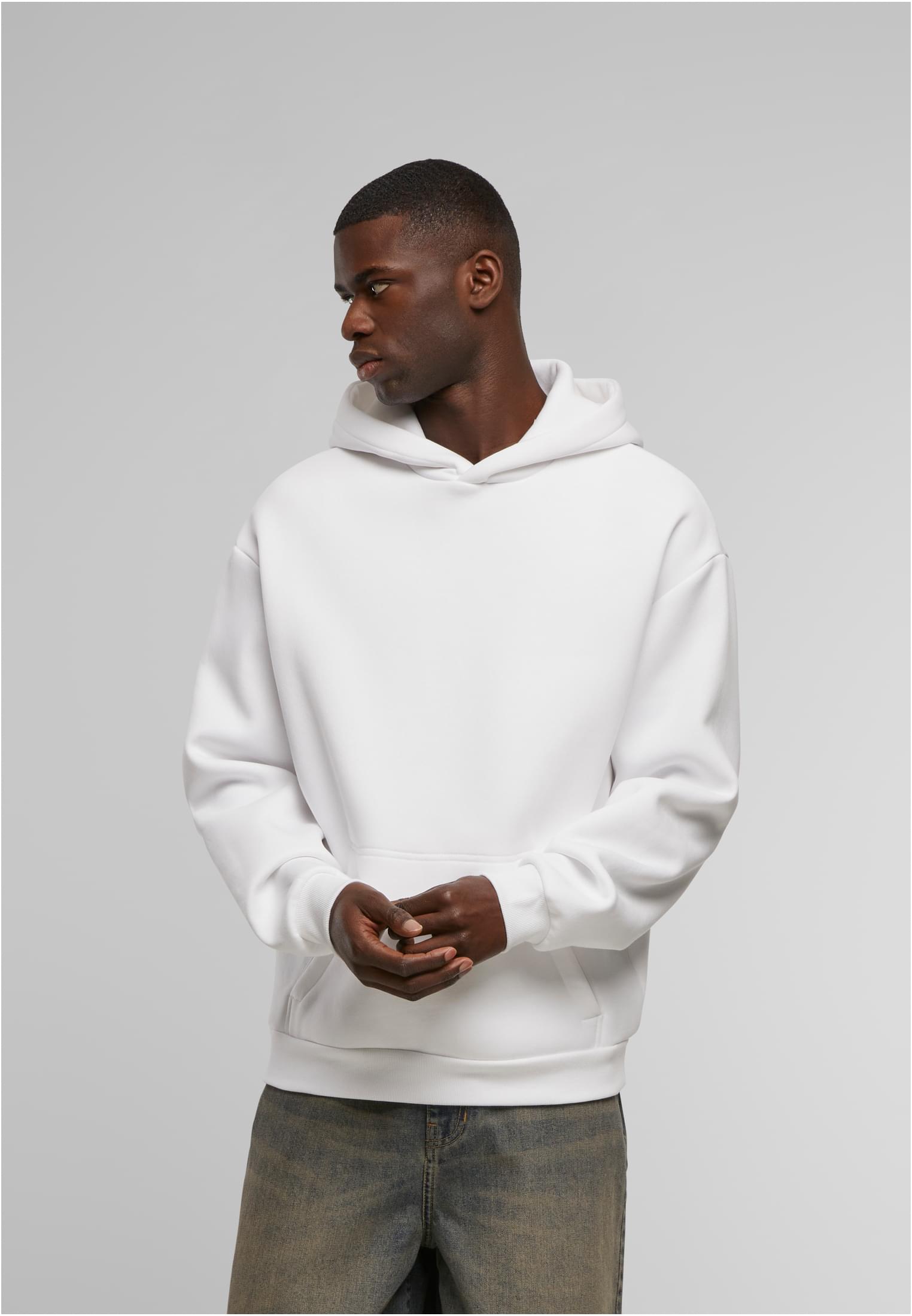 Oversized Hoody white | white