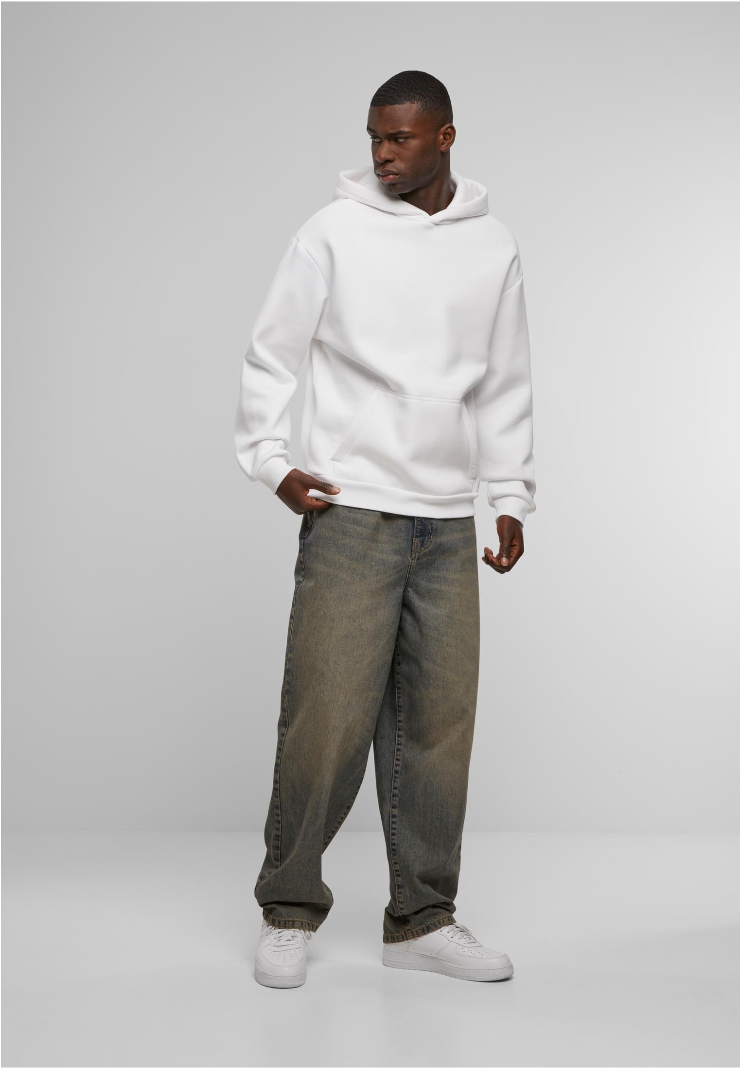 Oversized Hoody white | white