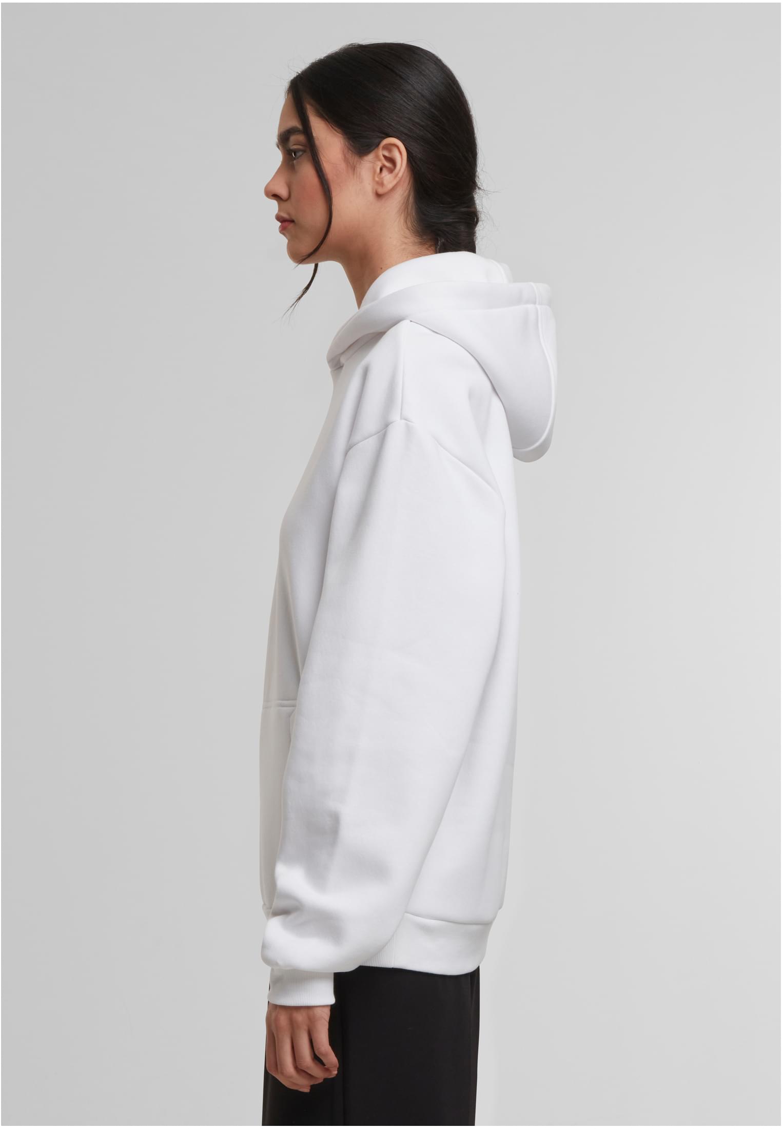 Oversized Hoody white | white