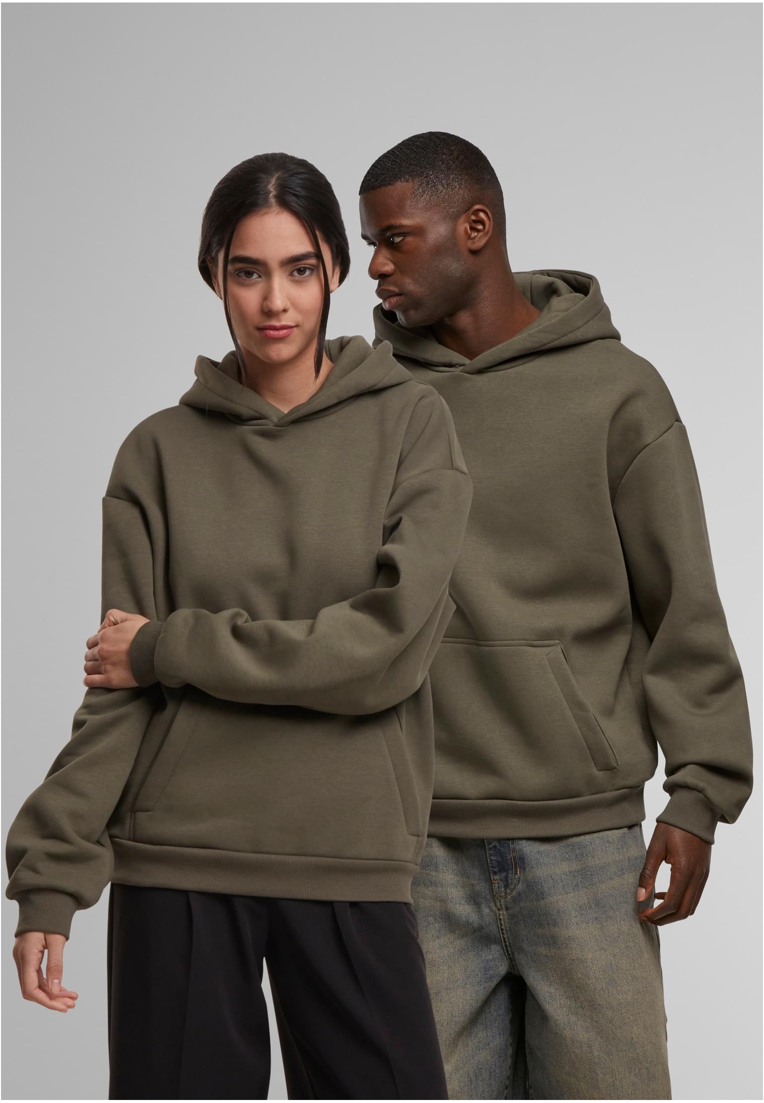 Oversized Hoody olive | olive