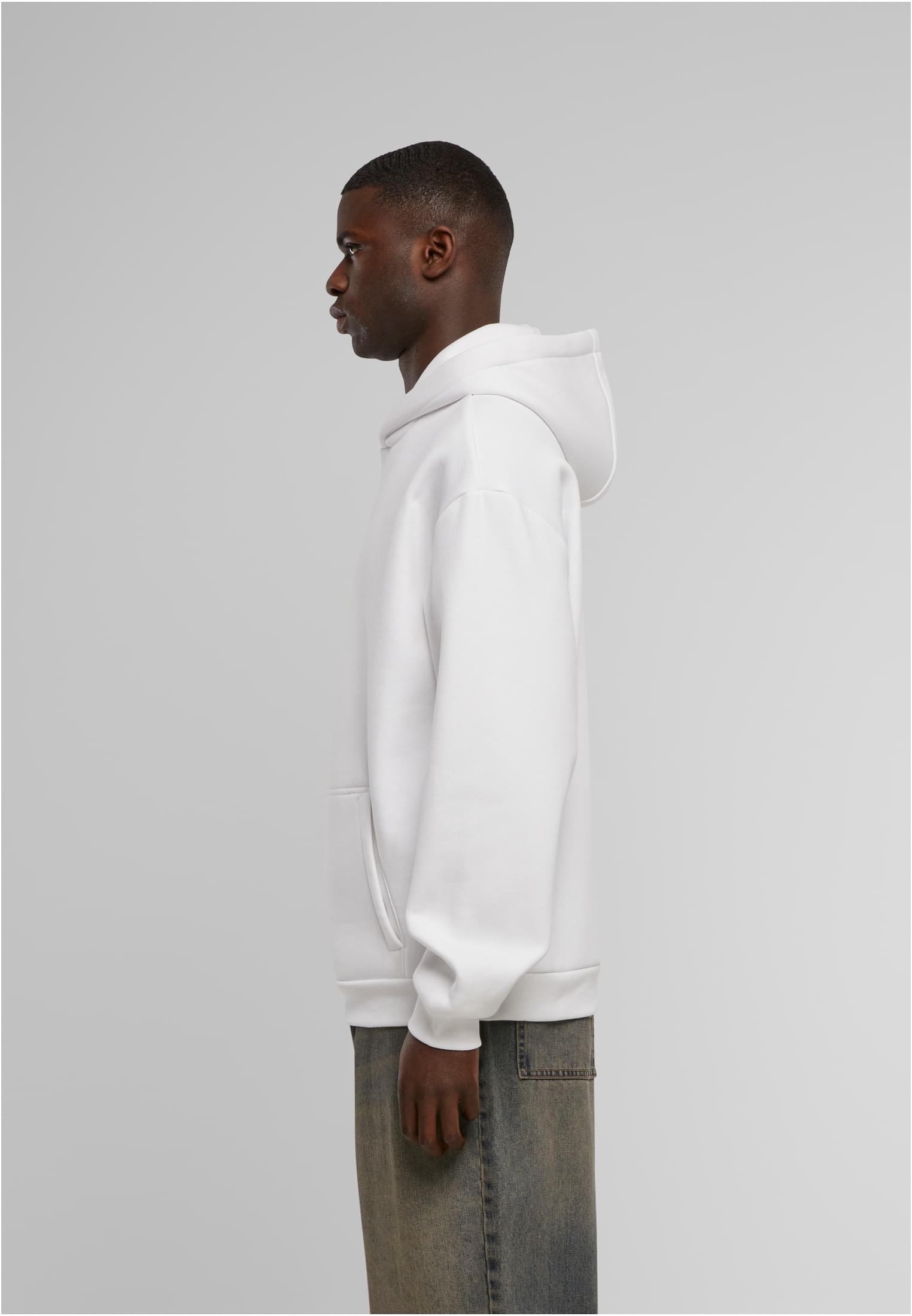 Oversized Hoody white | white
