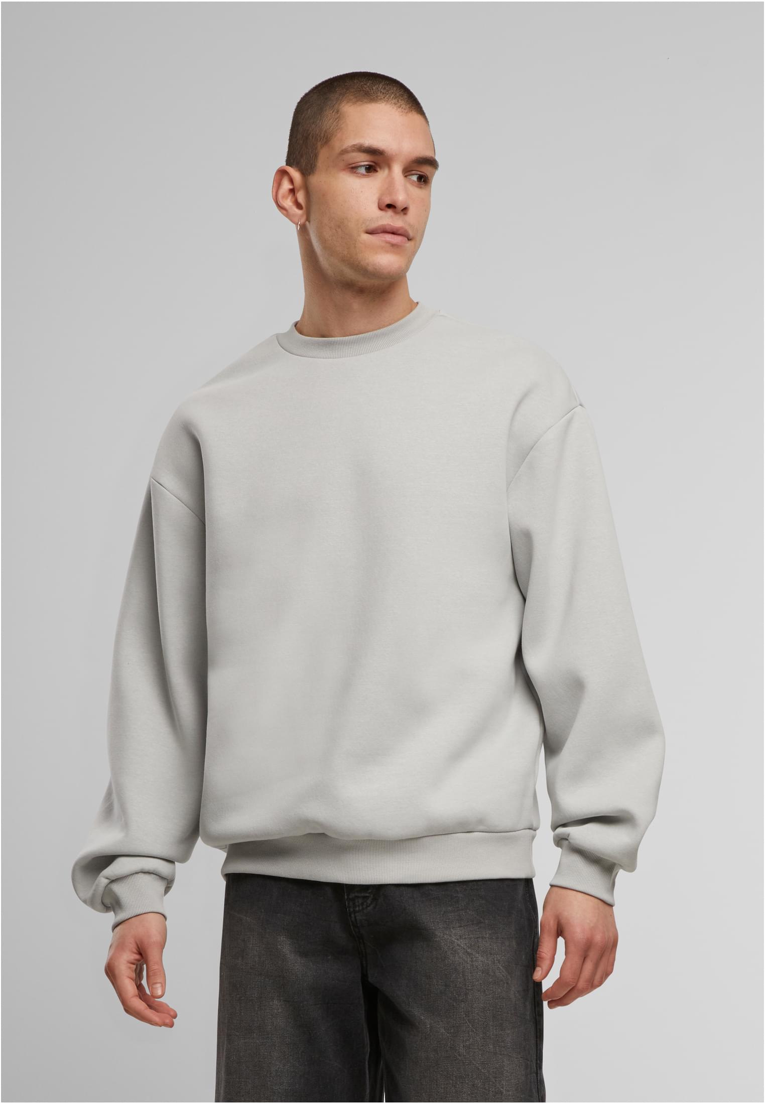 Oversized Crewneck lightasphalt | lightasphalt