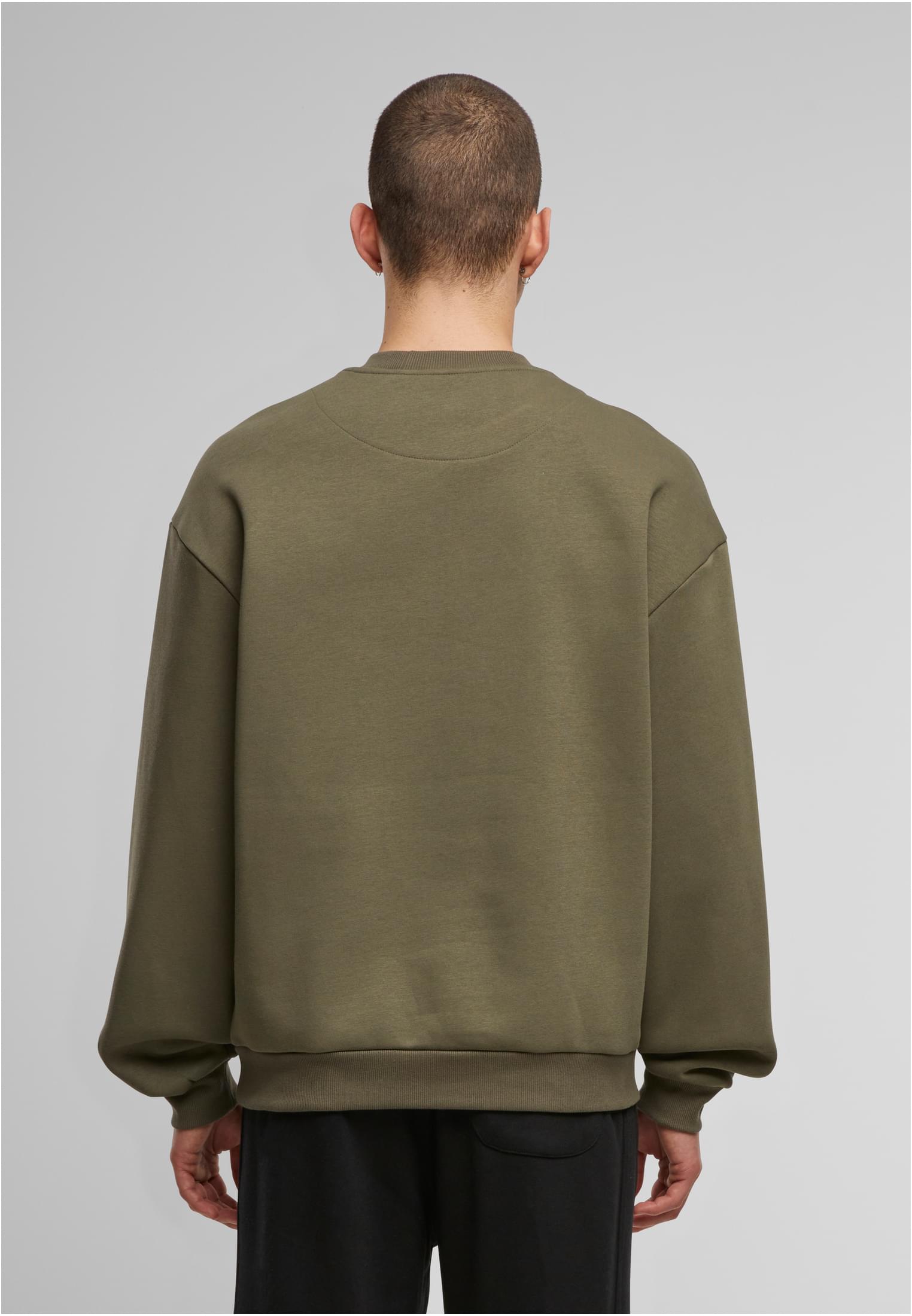 Oversized Crewneck olive | olive