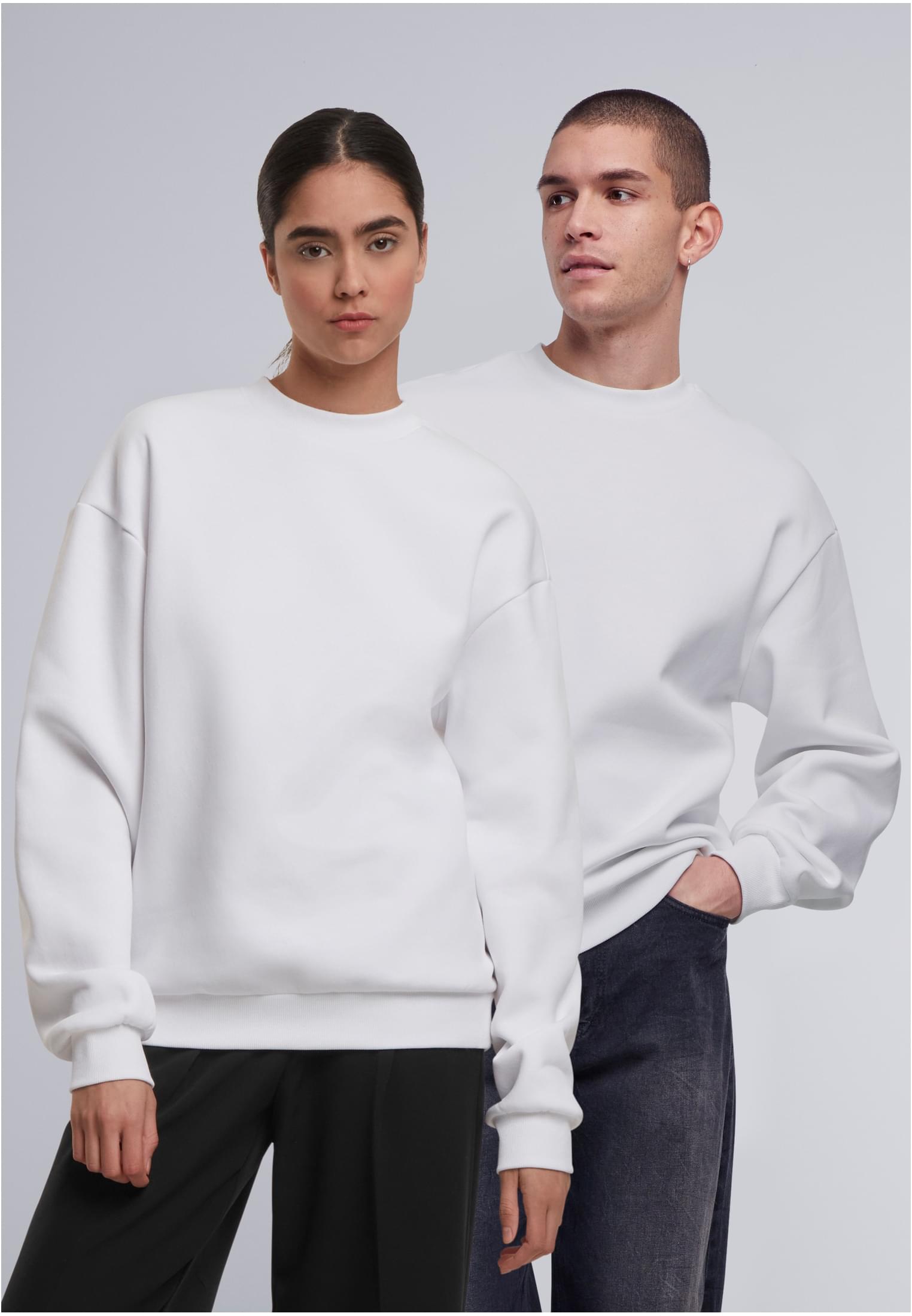 Oversized Crewneck white | white