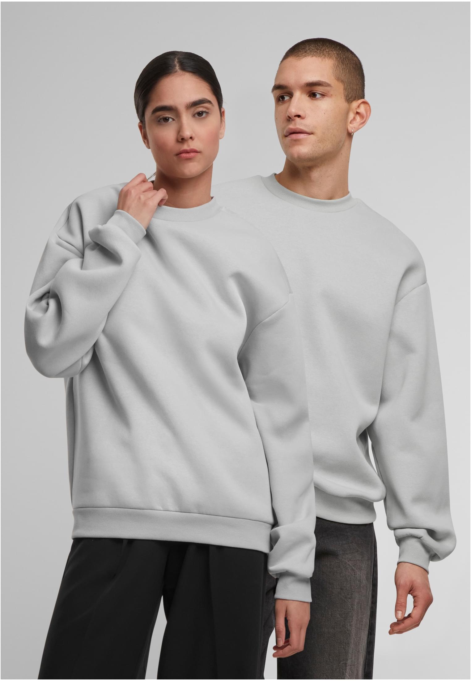 Oversized Crewneck lightasphalt | lightasphalt