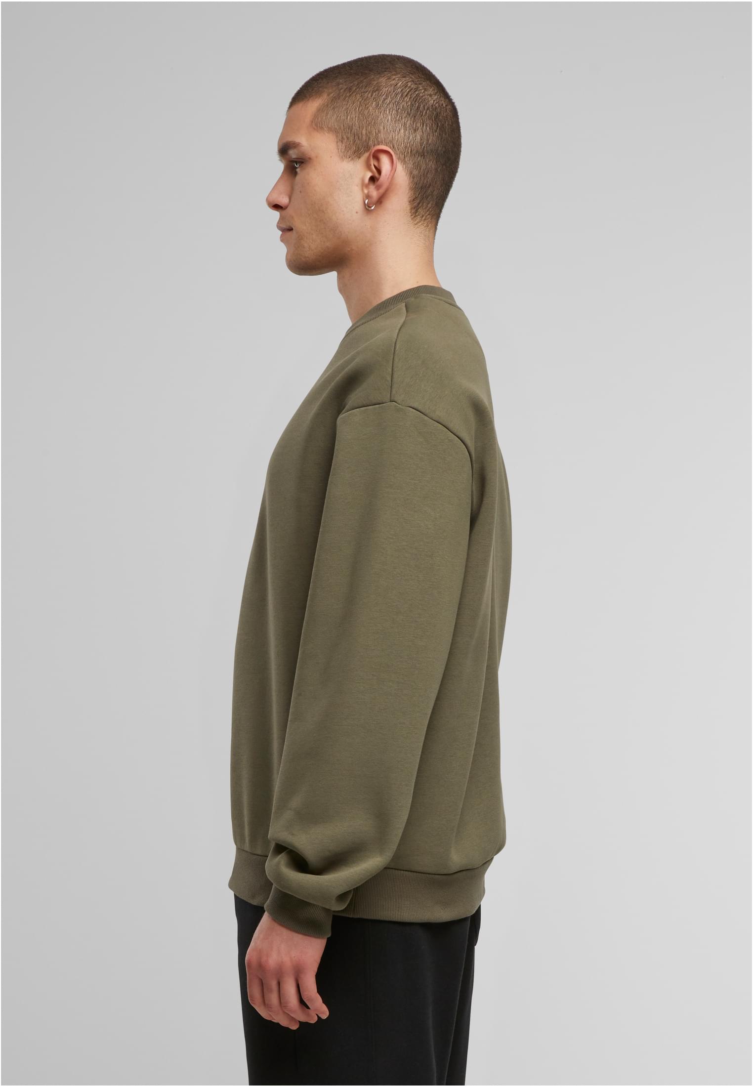 Oversized Crewneck olive | olive