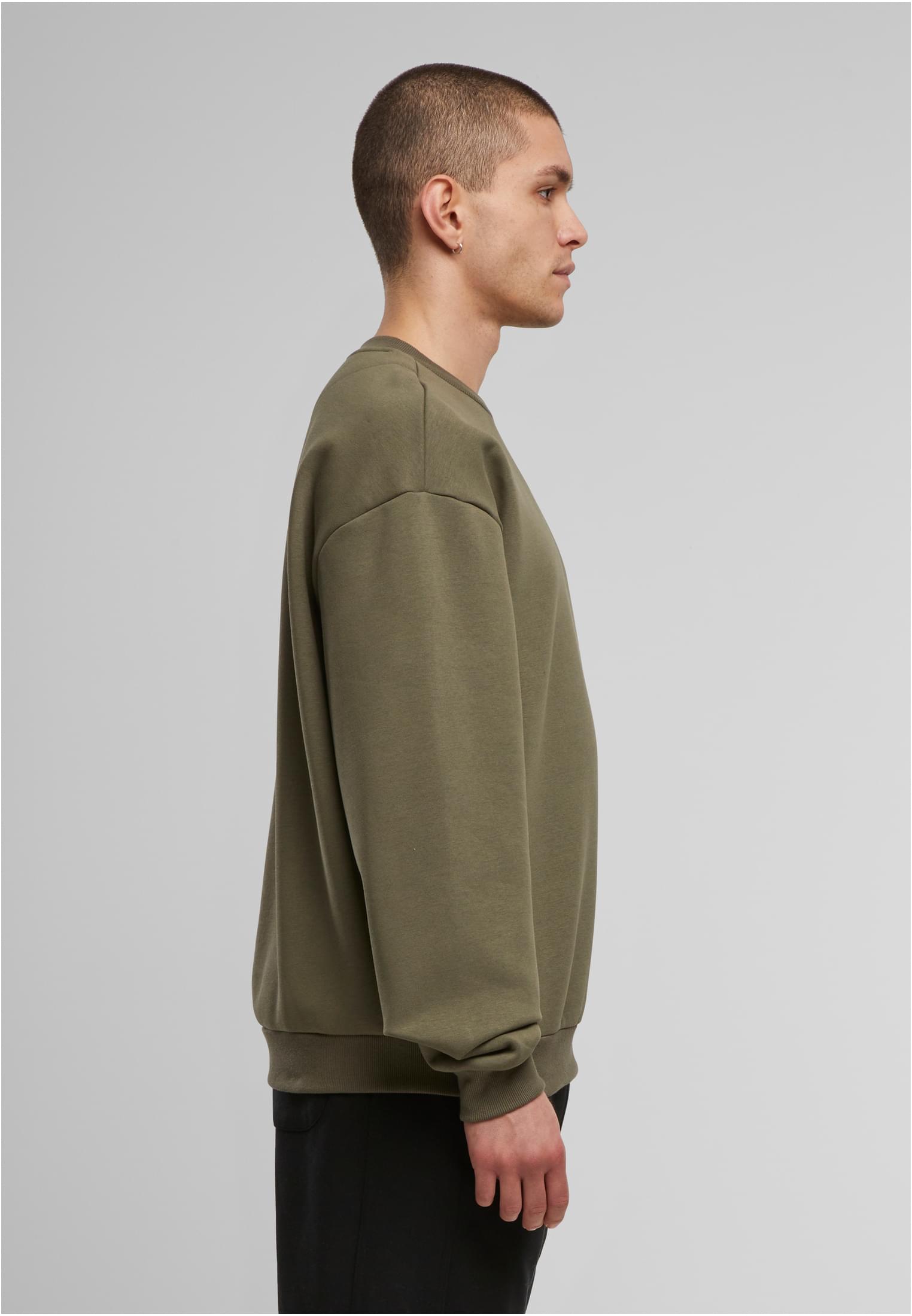 Oversized Crewneck olive | olive