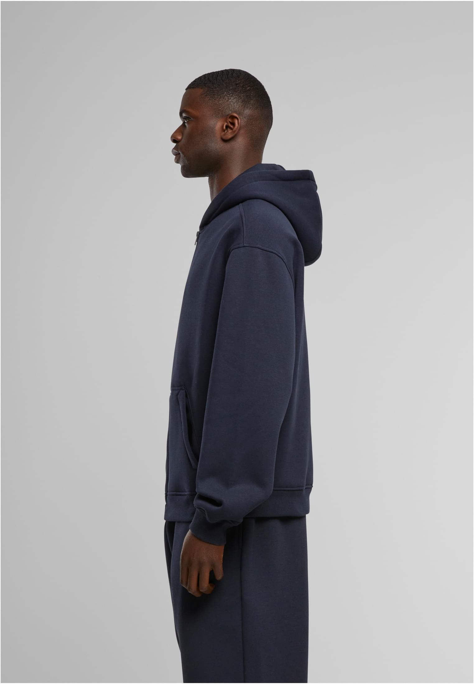 Oversized Zip Hoody navy | navy