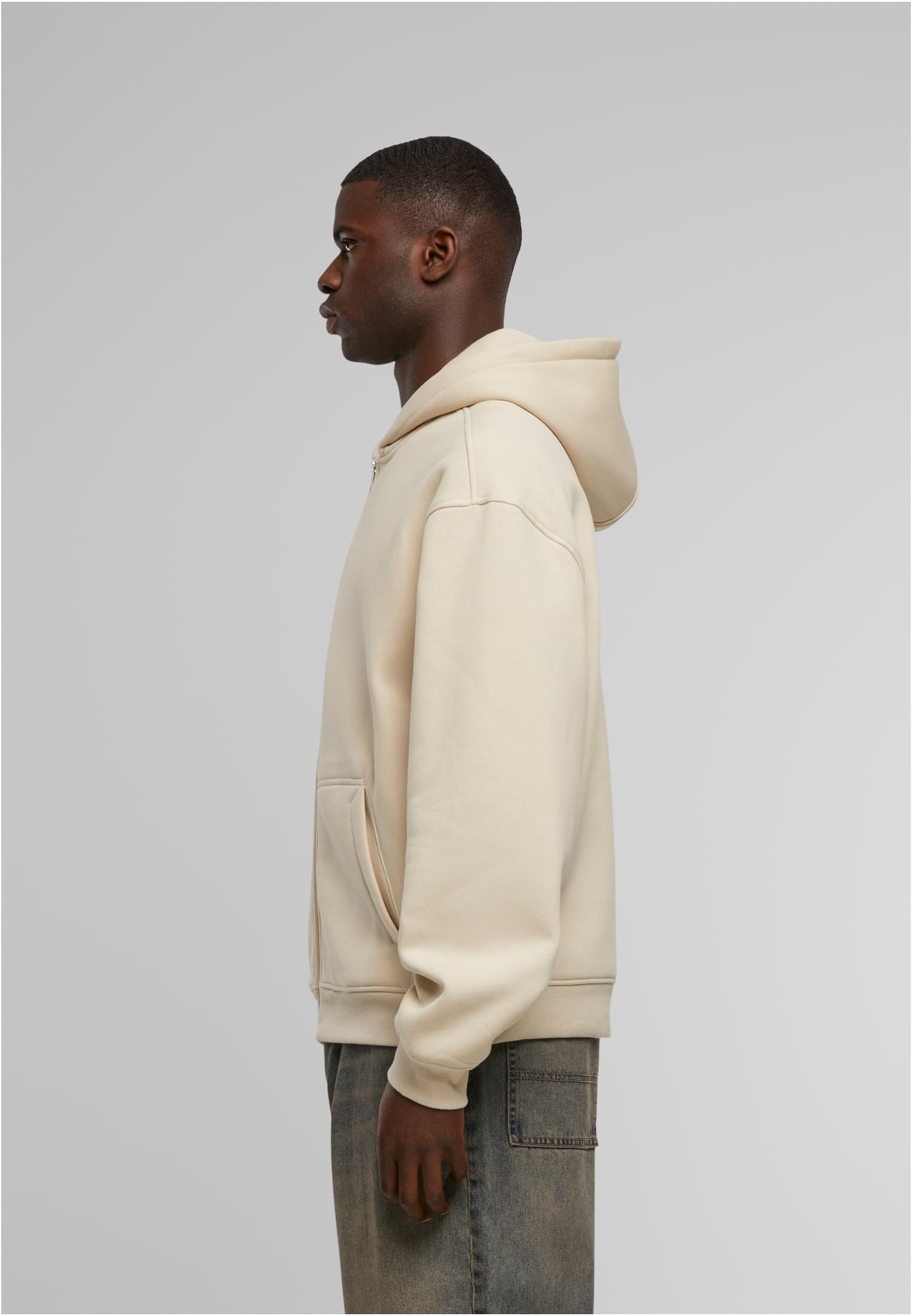 Oversized Zip Hoody sand | sand