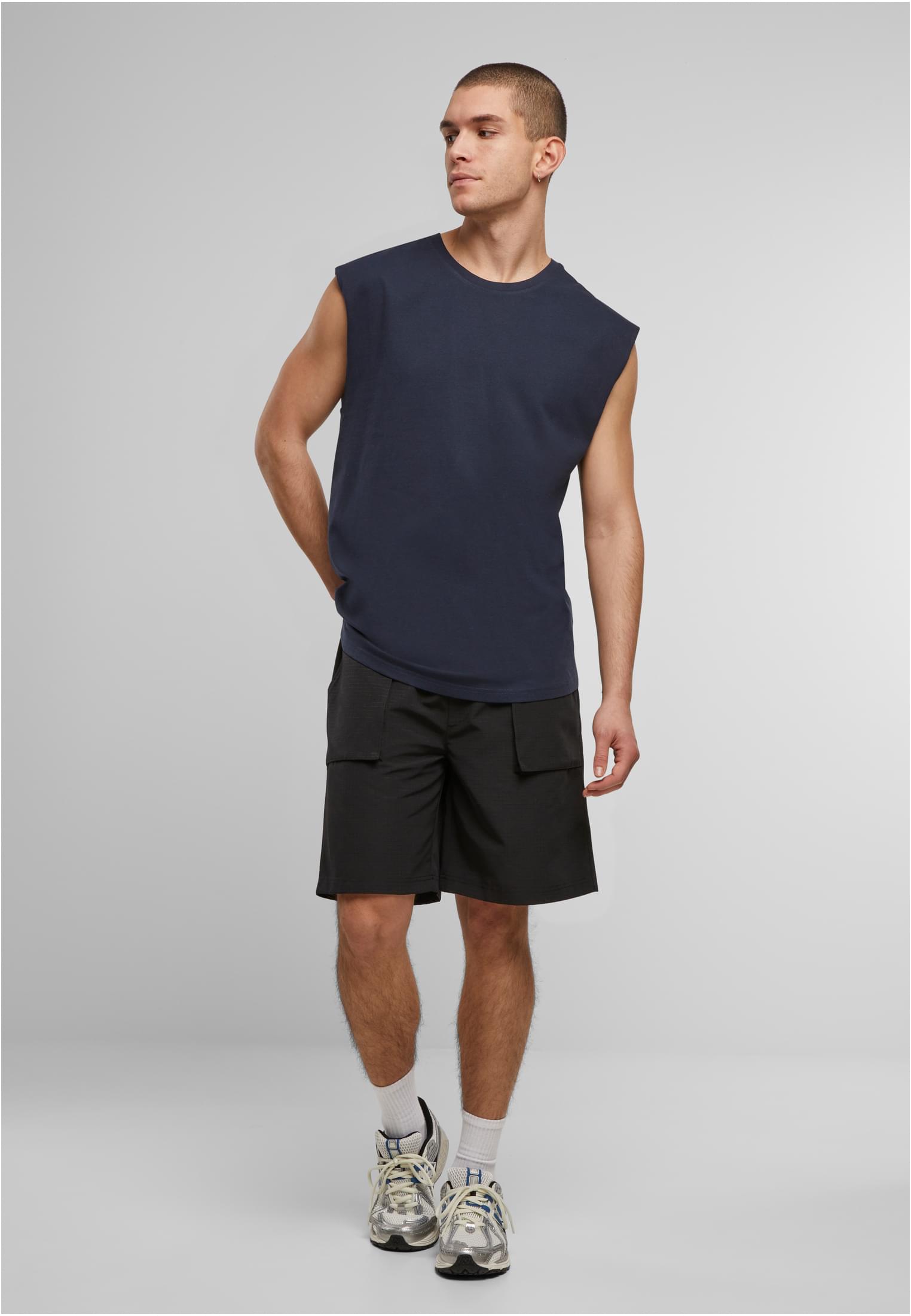 Sleeveless Tee navy | navy