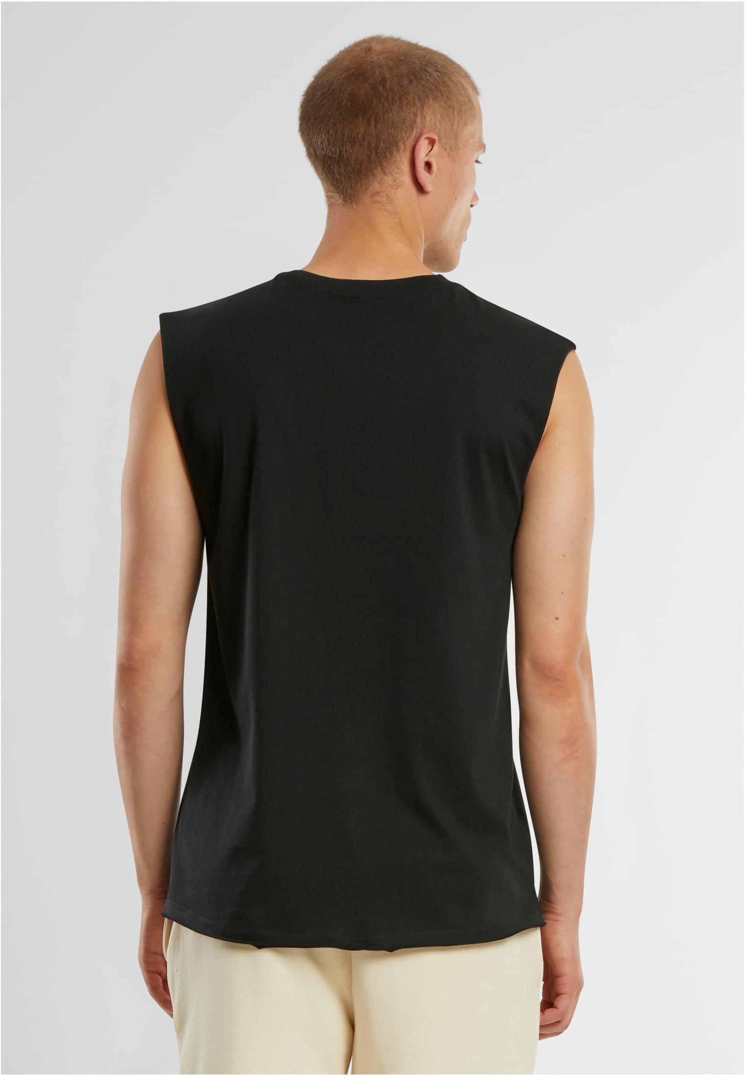 Sleeveless Tee black | black