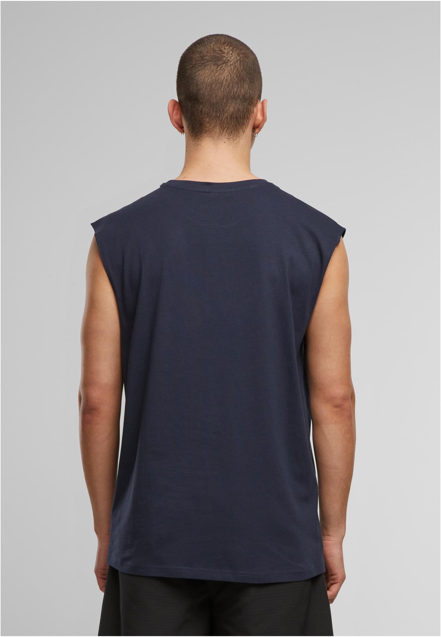 Sleeveless Tee navy | navy