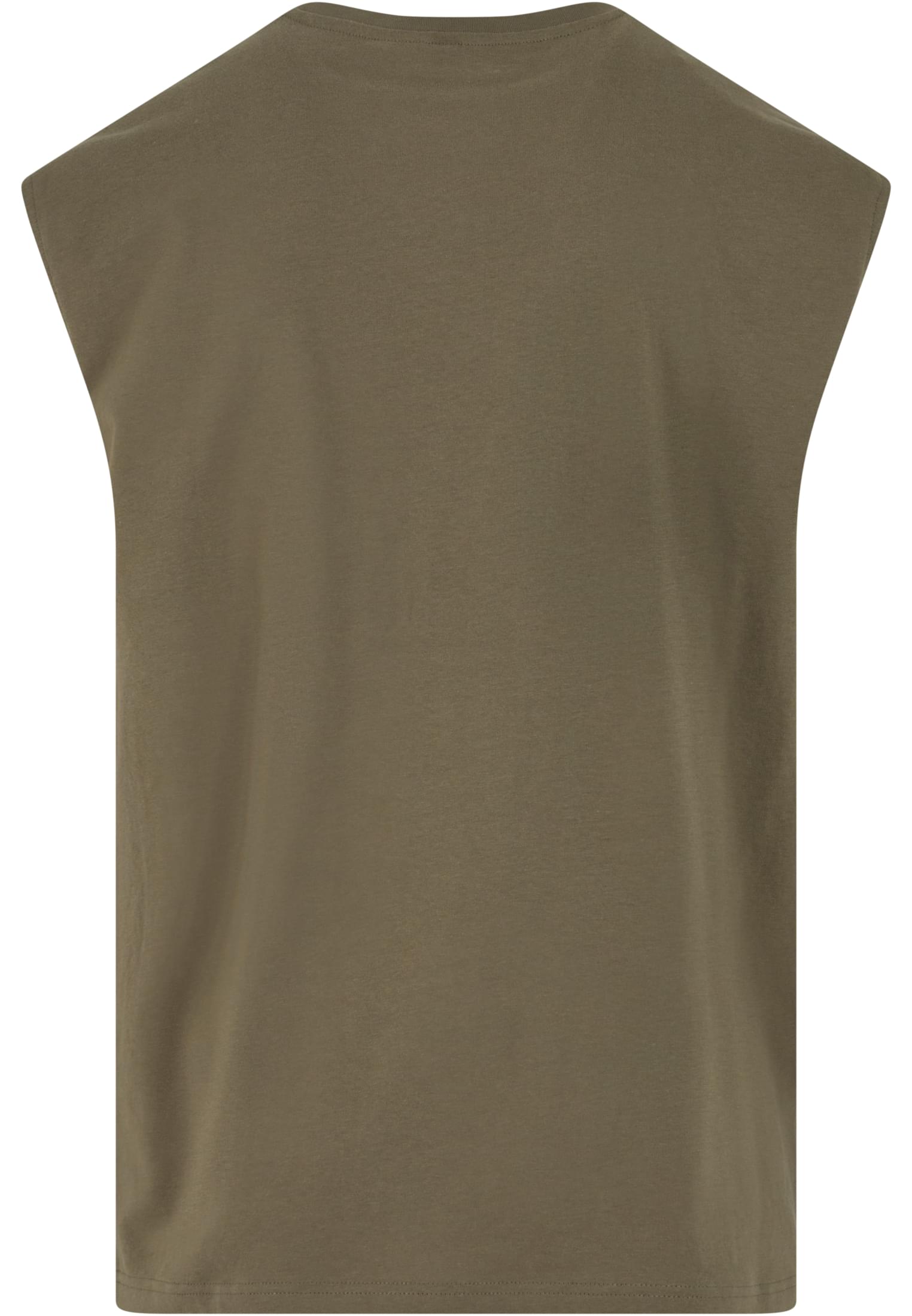 Sleeveless Tee olive | olive