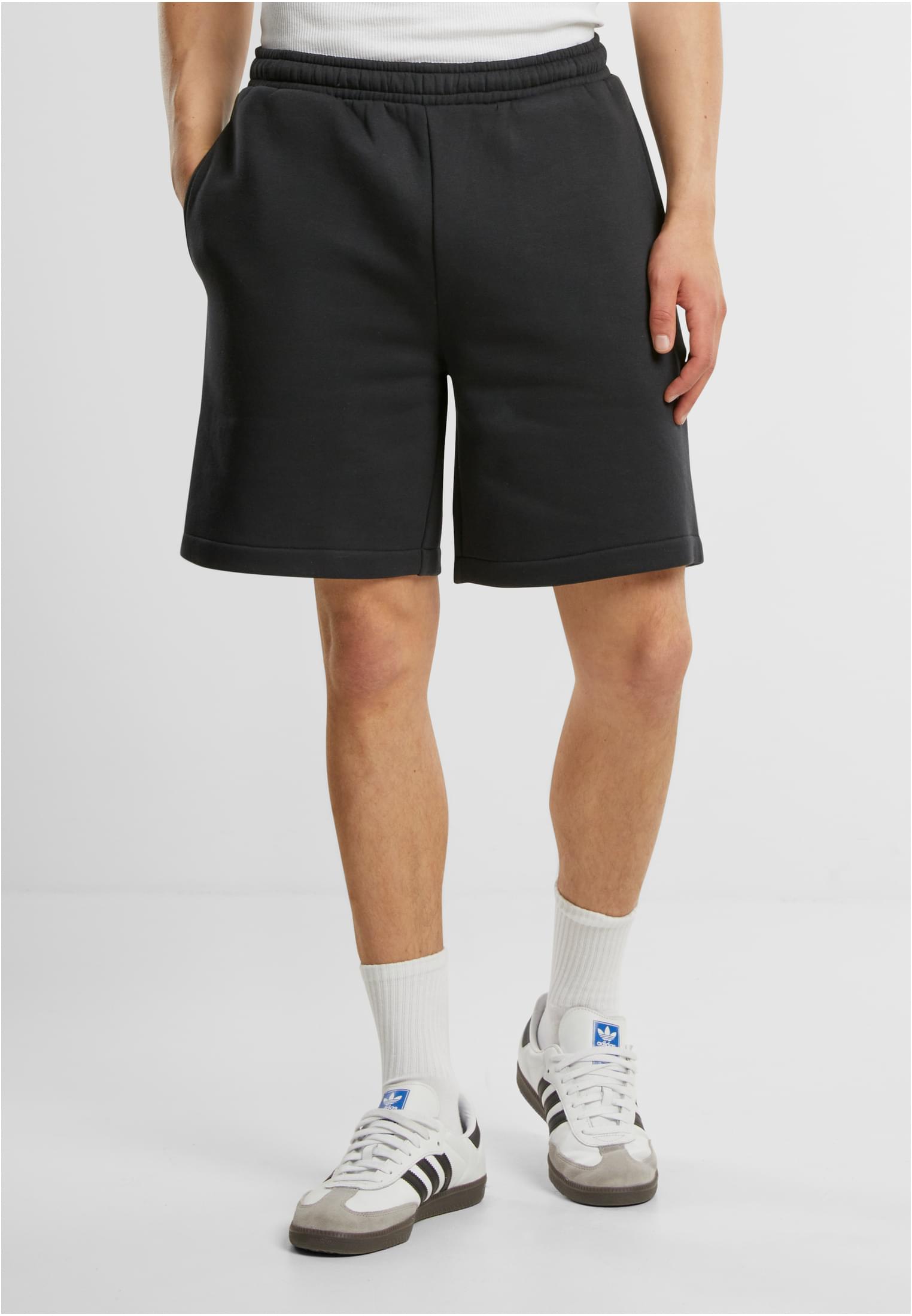 Regular Fit Sweat Shorts black | black