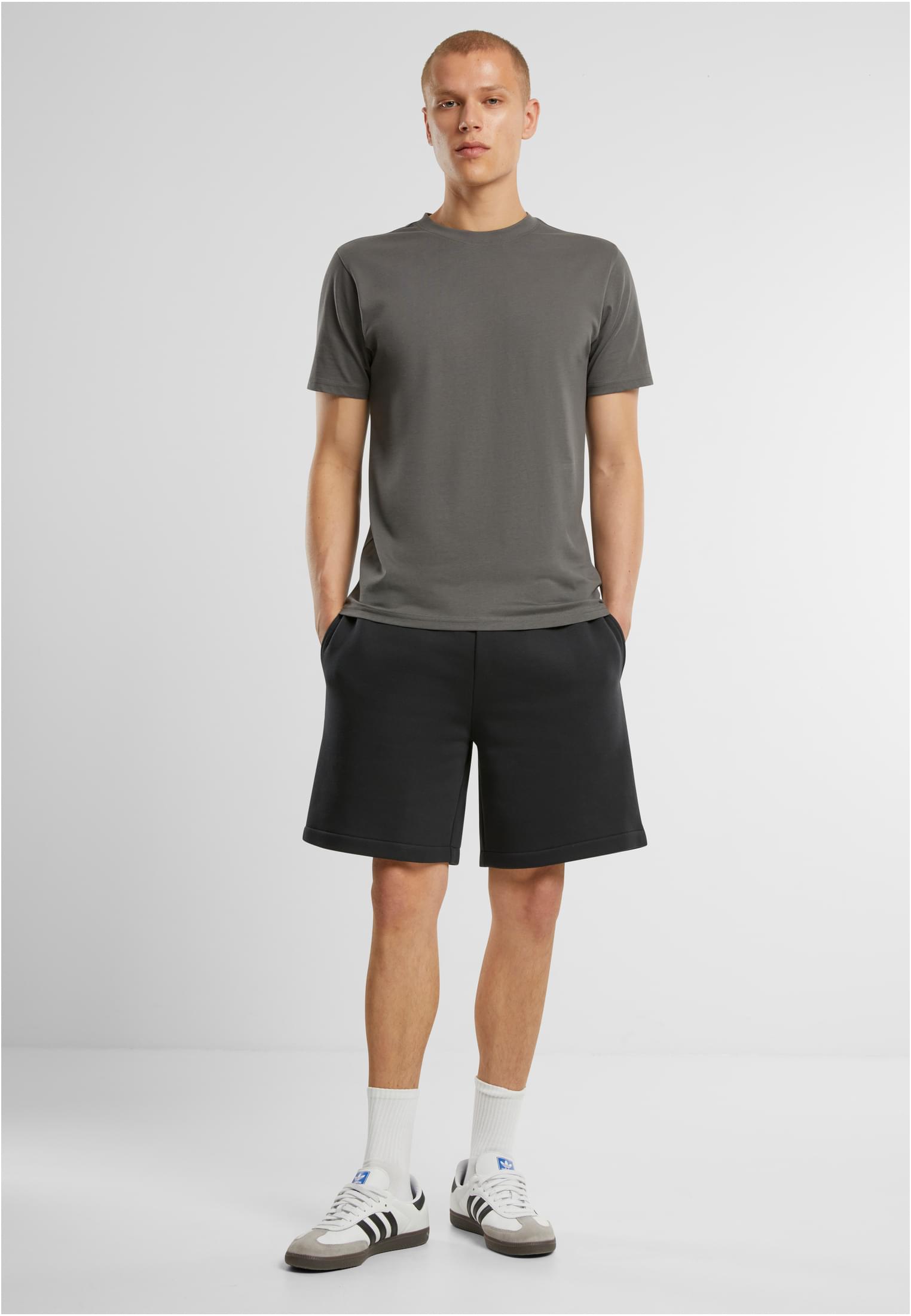 Regular Fit Sweat Shorts black | black
