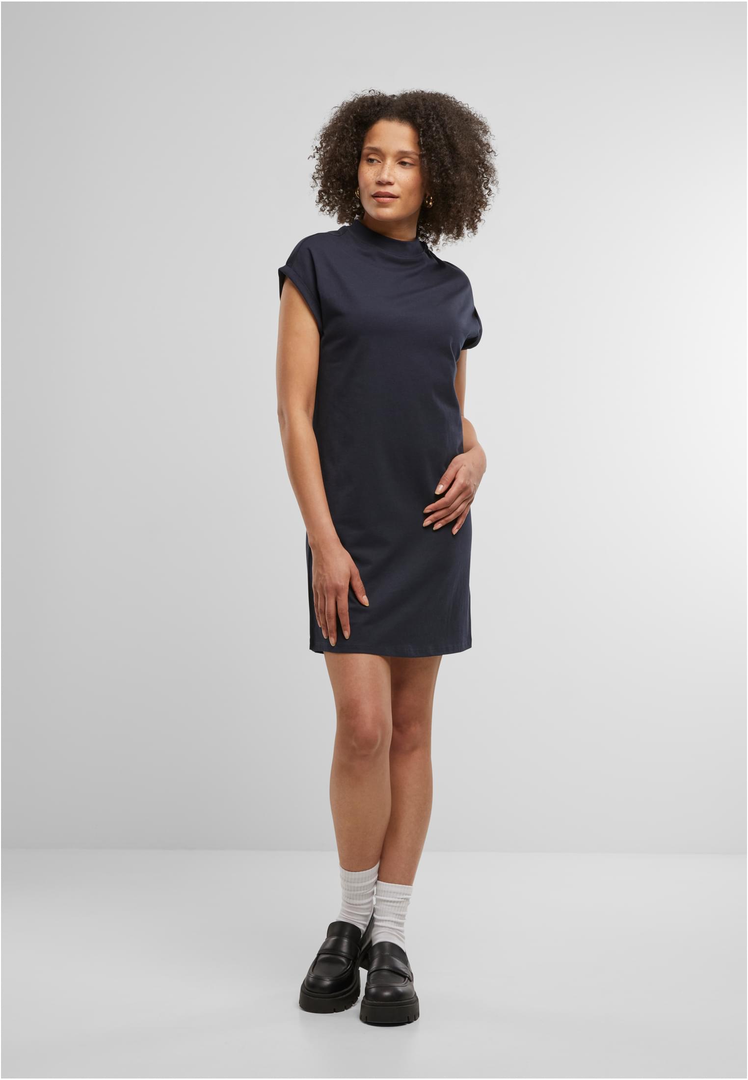 Ladies Extended Shoulder Dress navy | navy