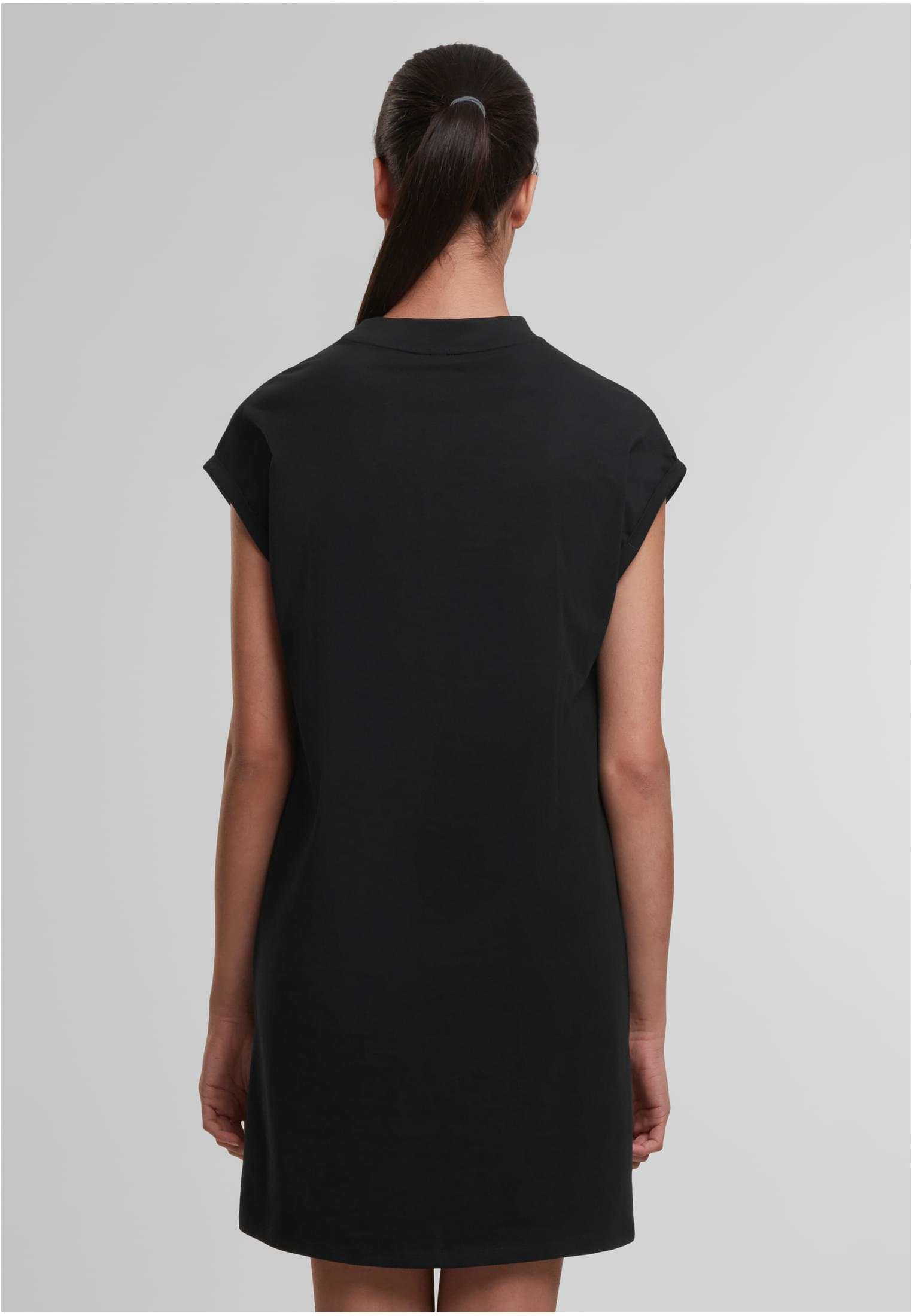 Ladies Extended Shoulder Dress black | black
