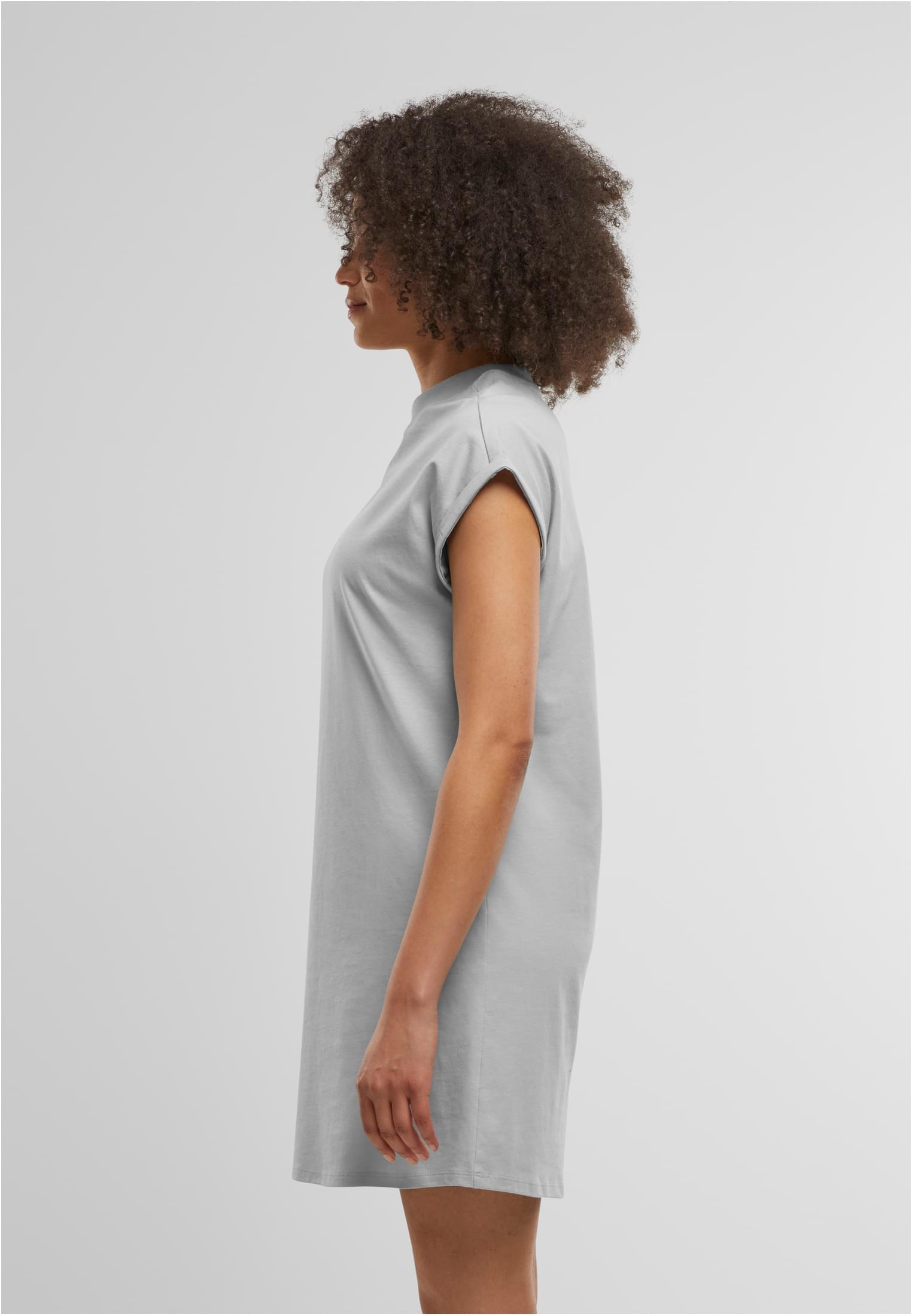 Ladies Extended Shoulder Dress lightasphalt | lightasphalt