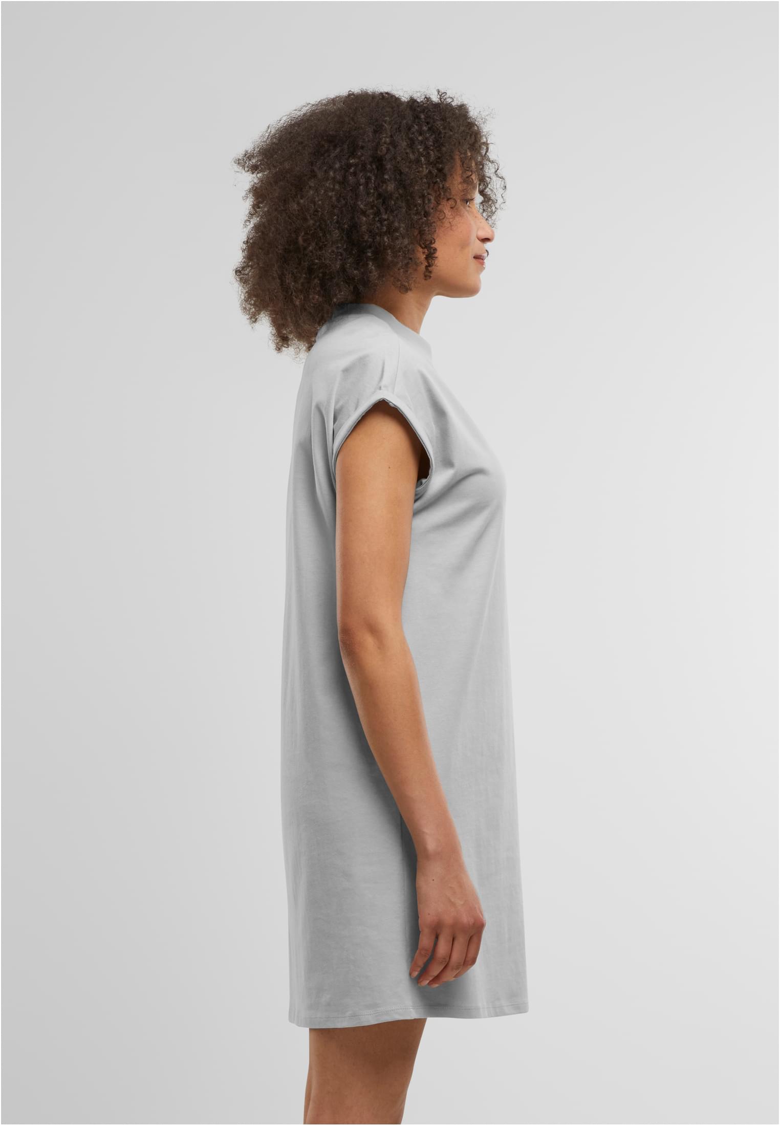 Ladies Extended Shoulder Dress lightasphalt | lightasphalt