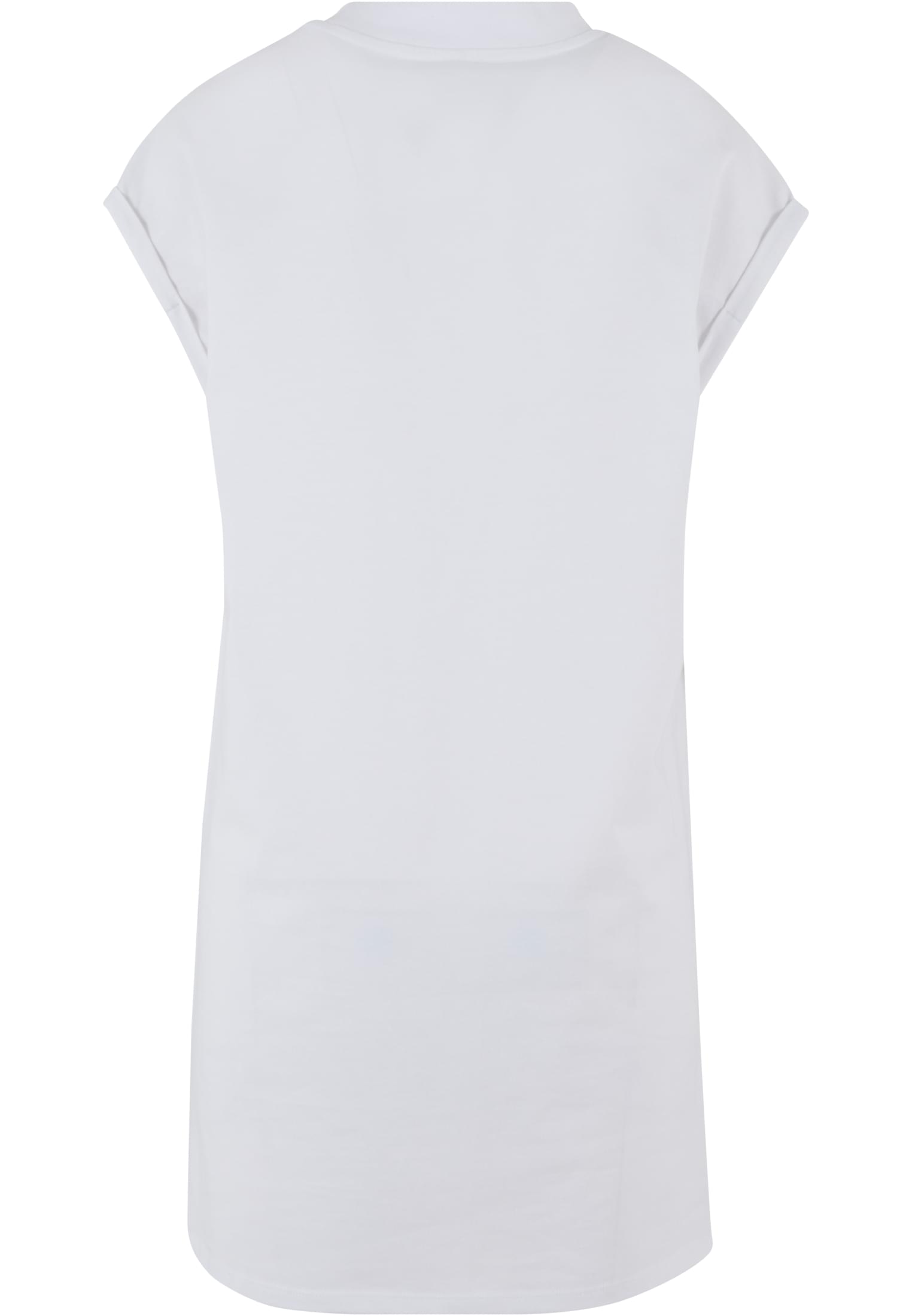 Ladies Extended Shoulder Dress white | white