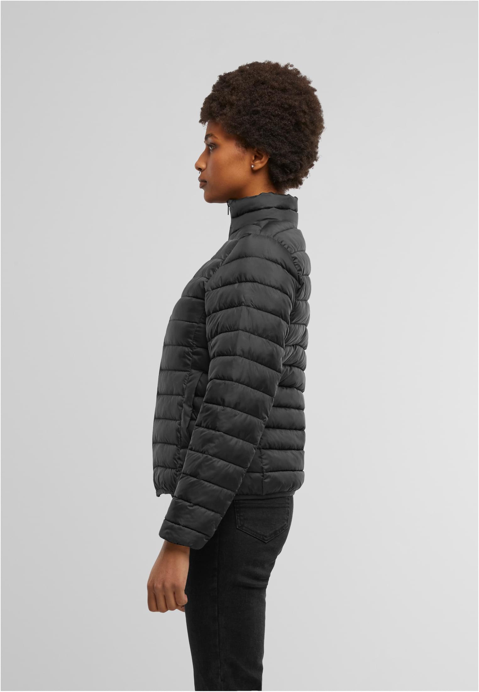 Ladies Light Puffer Jacket black | black