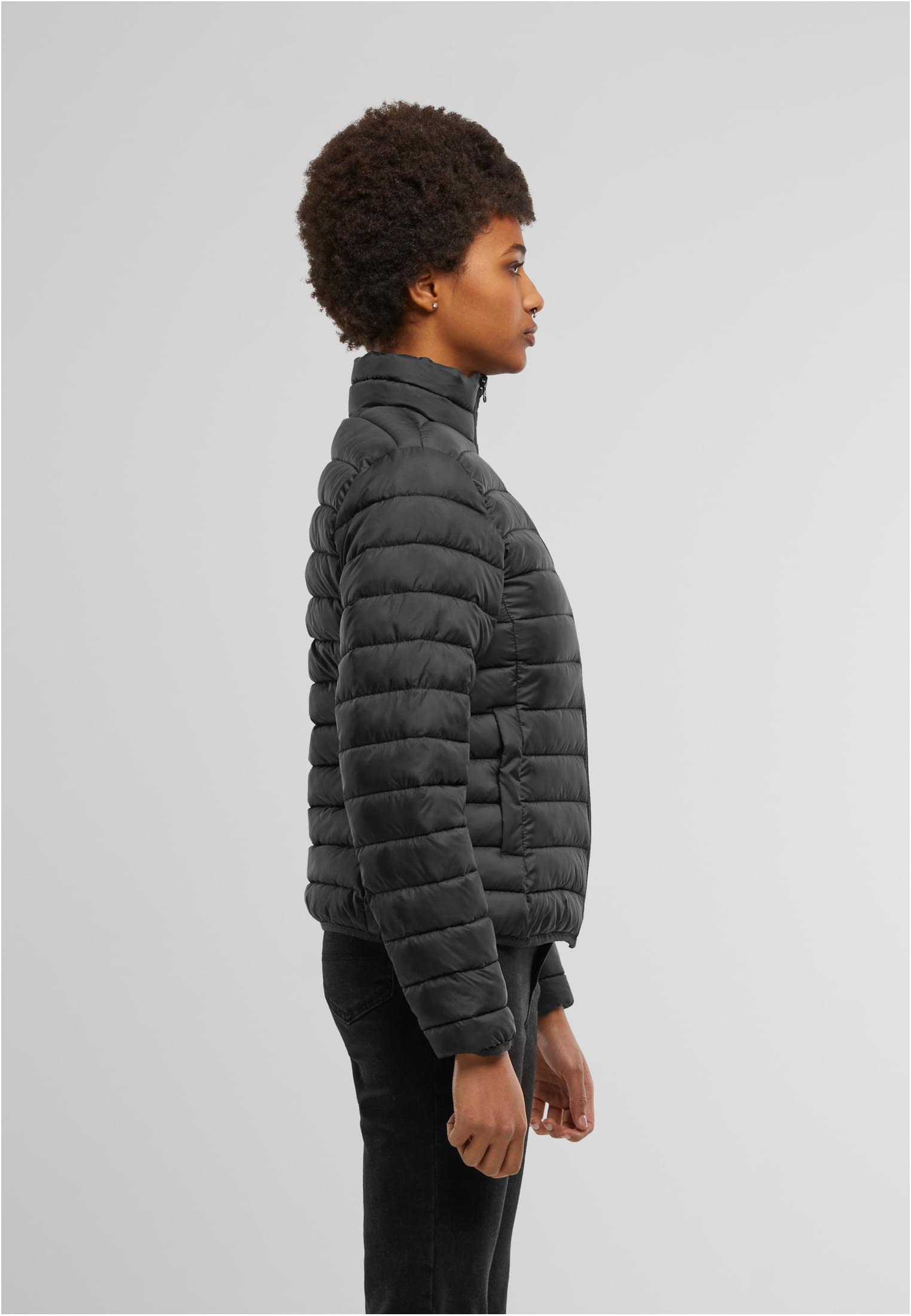 Ladies Light Puffer Jacket black | black