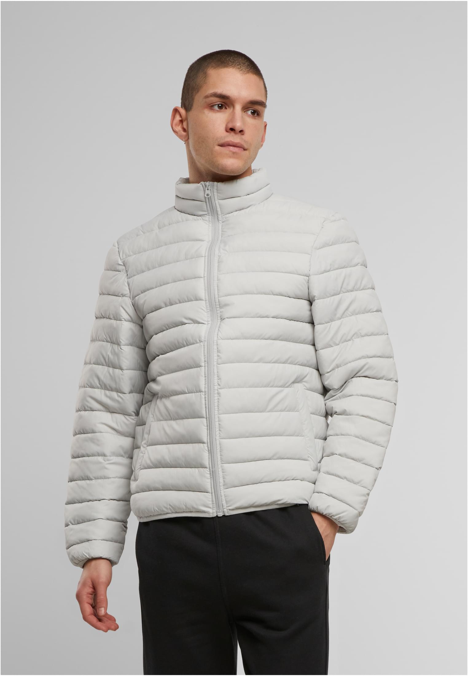 Light Puffer Jacket lightasphalt | lightasphalt
