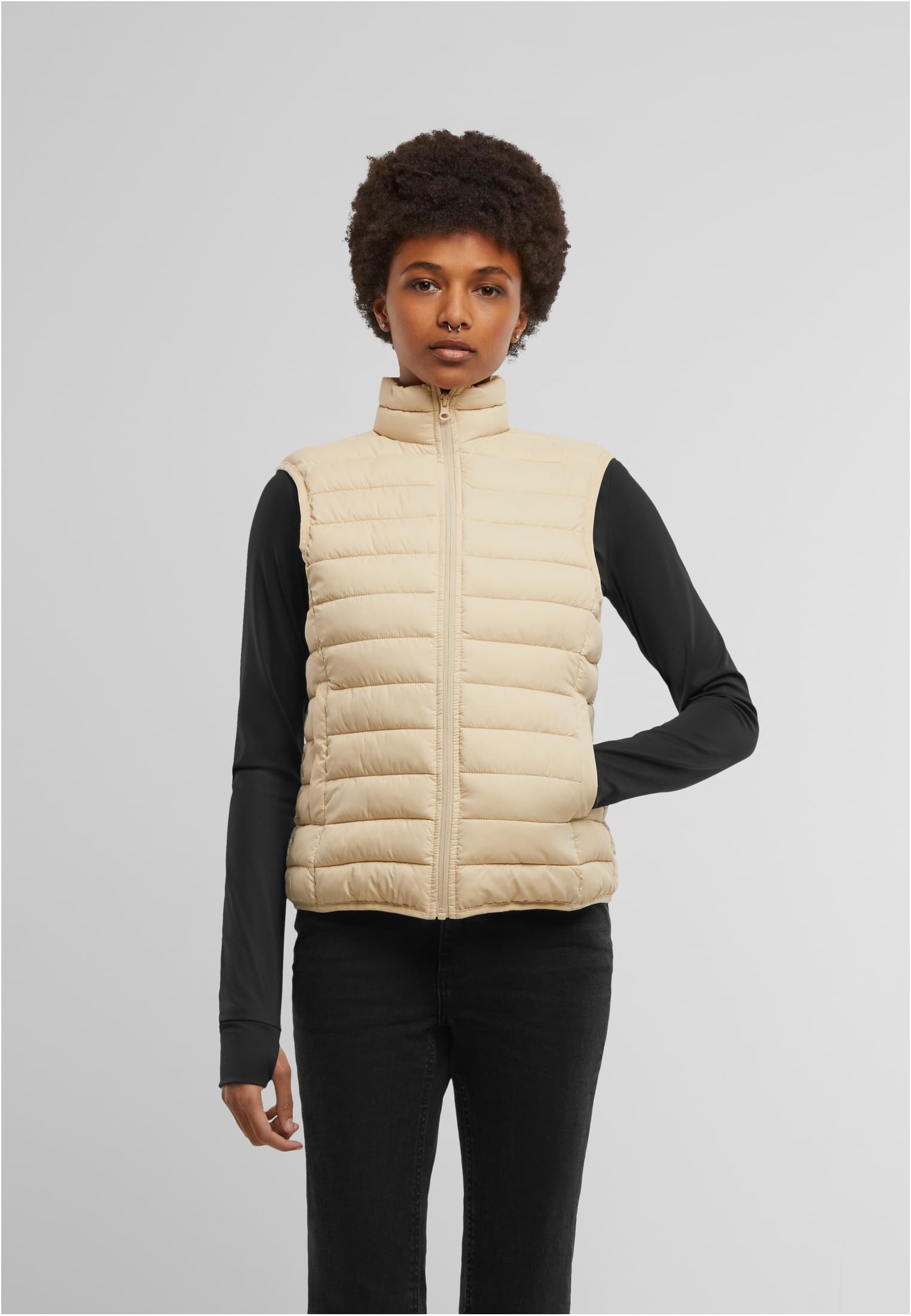 Ladies Light Puffer Vest sand | sand
