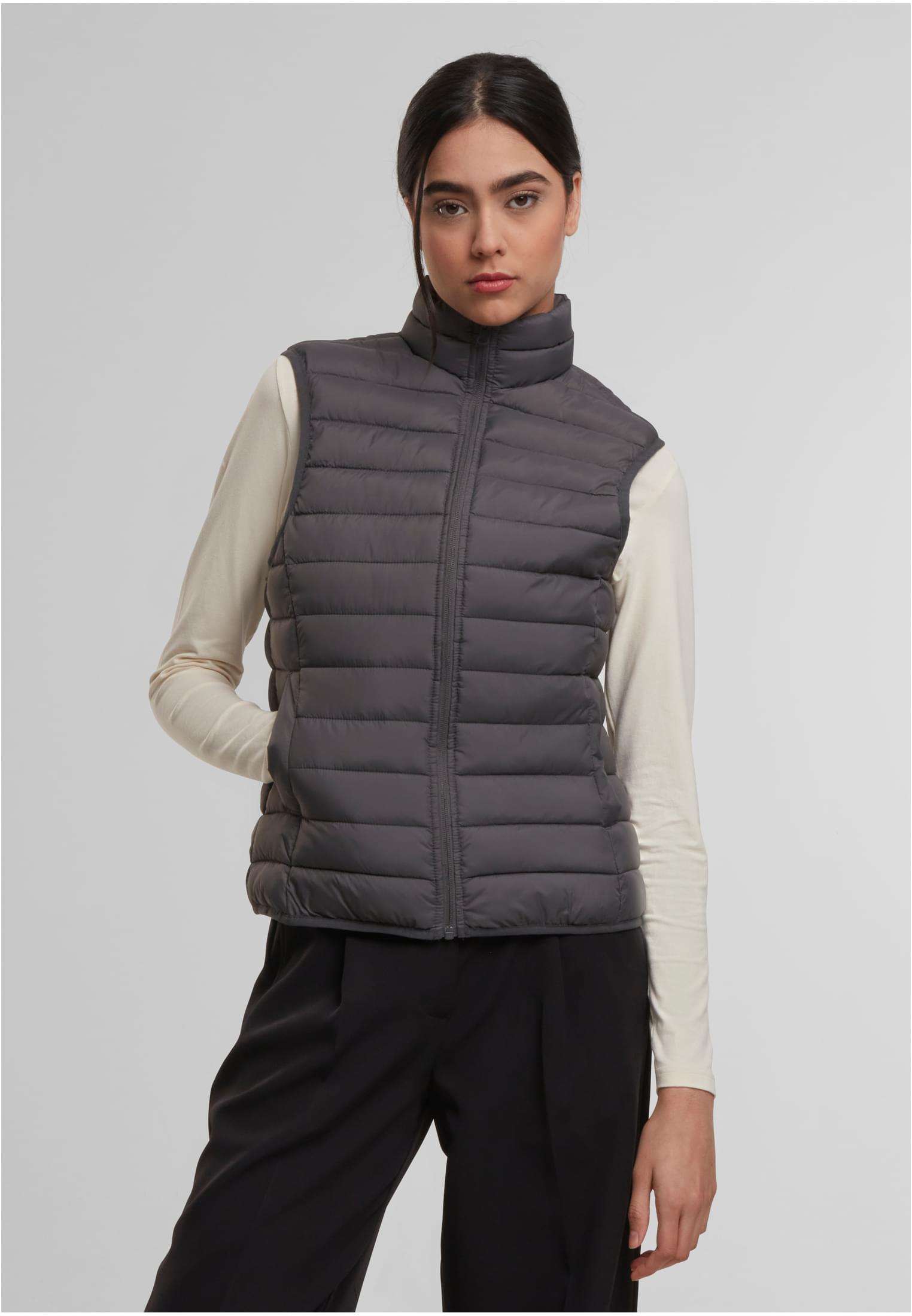 Ladies Light Puffer Vest magnet | magnet
