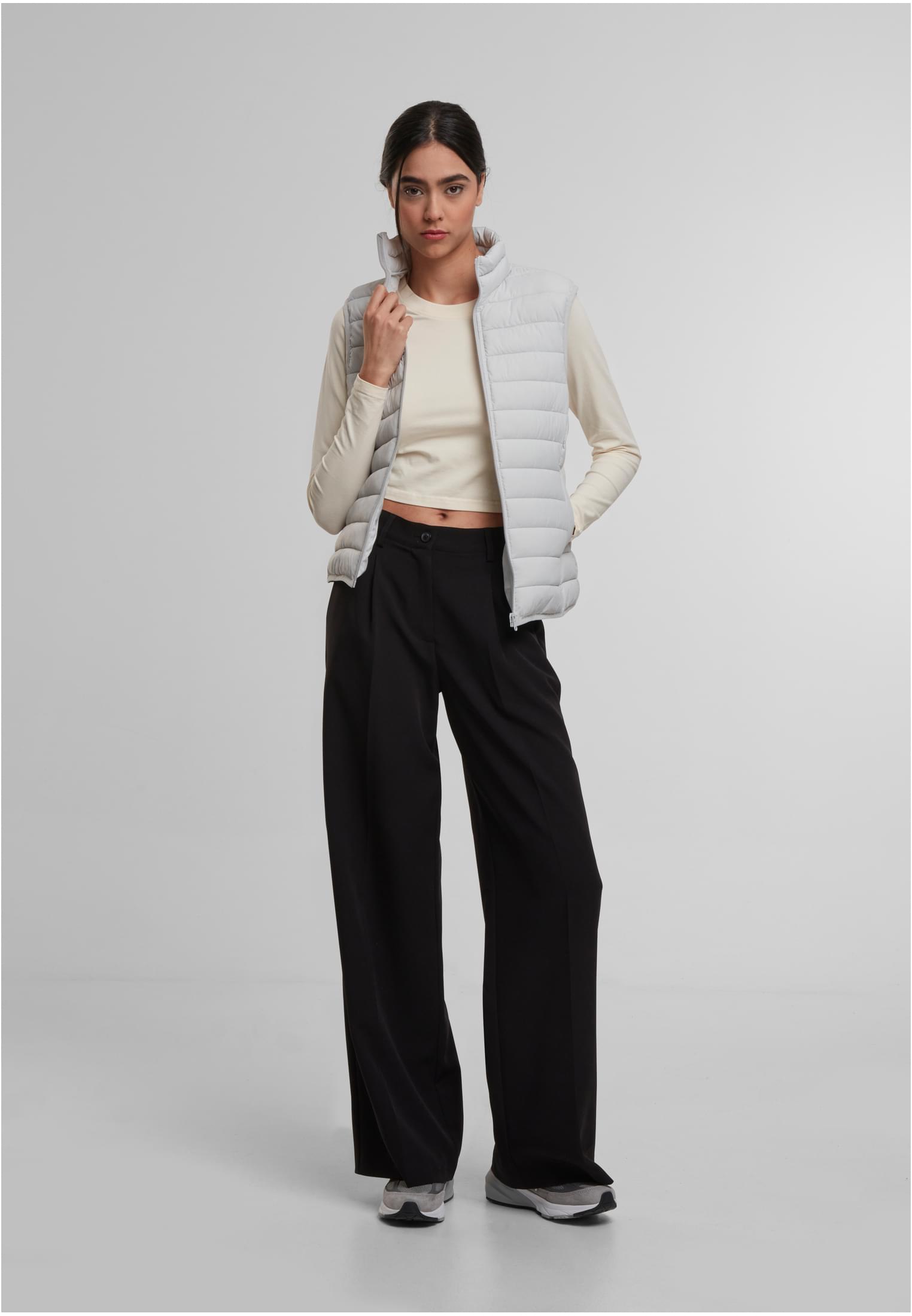 Ladies Light Puffer Vest lightasphalt | lightasphalt