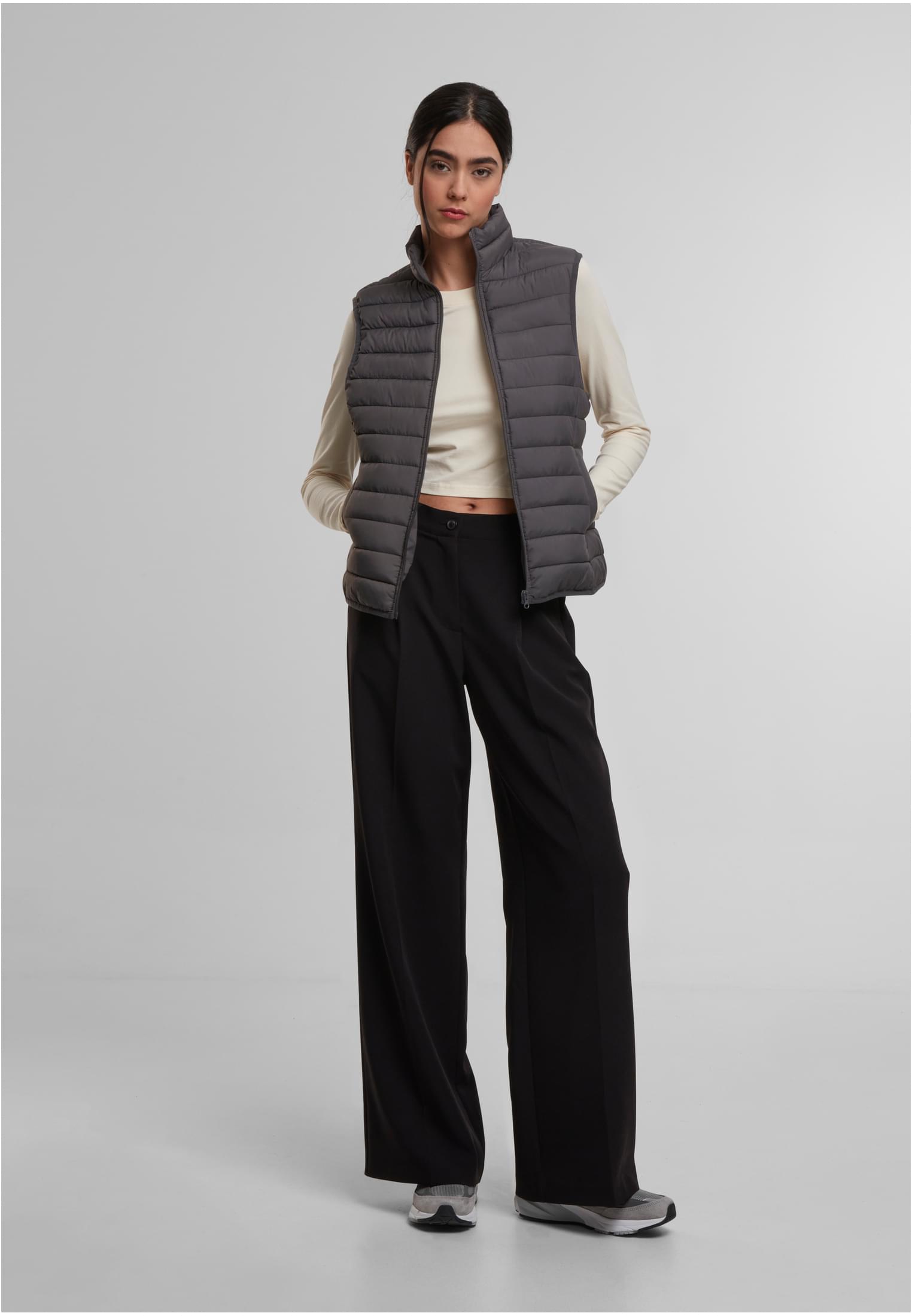 Ladies Light Puffer Vest magnet | magnet